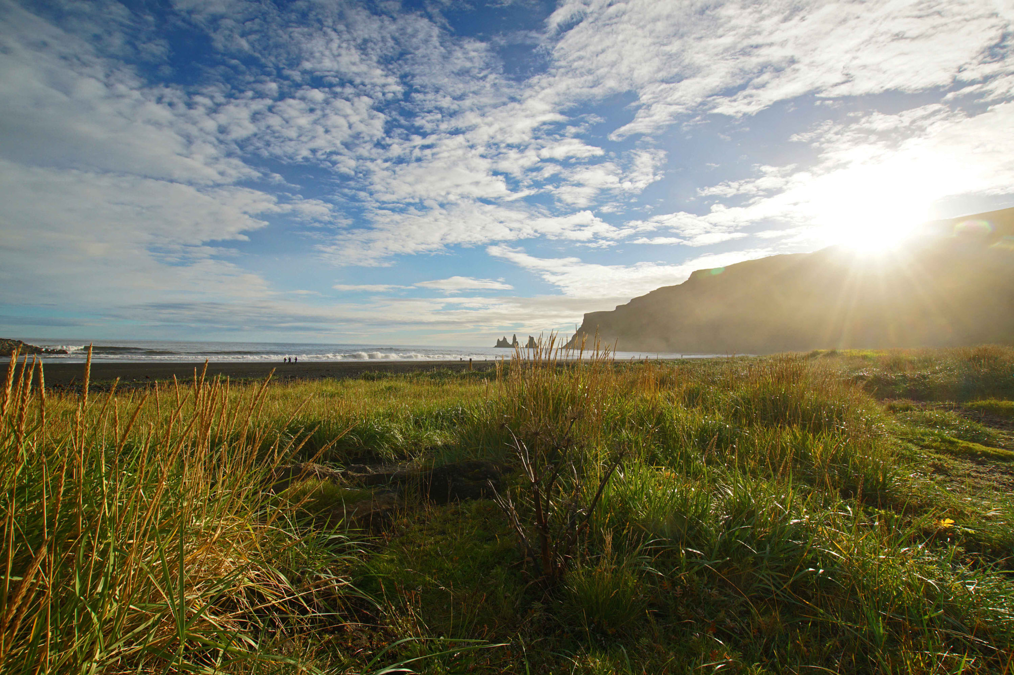 Sony ILCA-77M2 + 10-20mm F3.5 sample photo. Black beach iceland photography