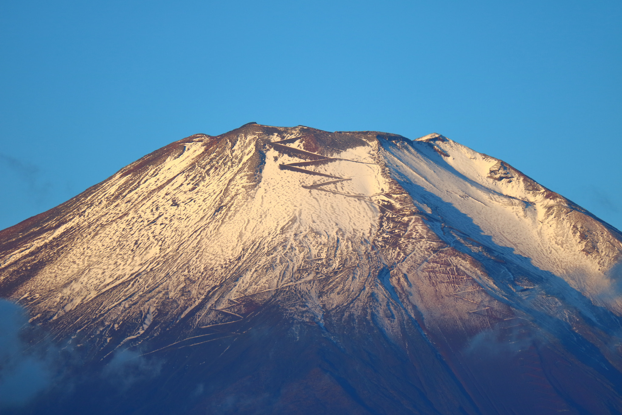 Canon EOS M3 sample photo. The snow of mt.fuji photography