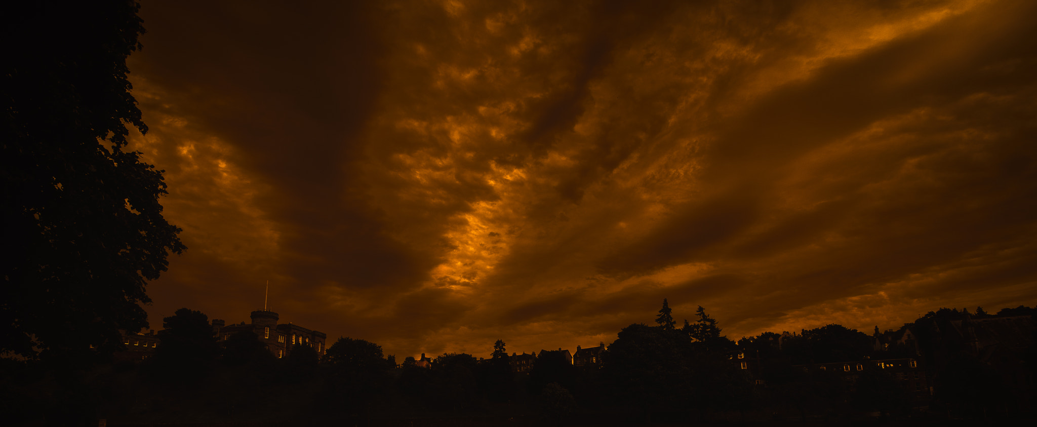Tokina AT-X 16-28mm F2.8 Pro FX sample photo. Amber sky photography