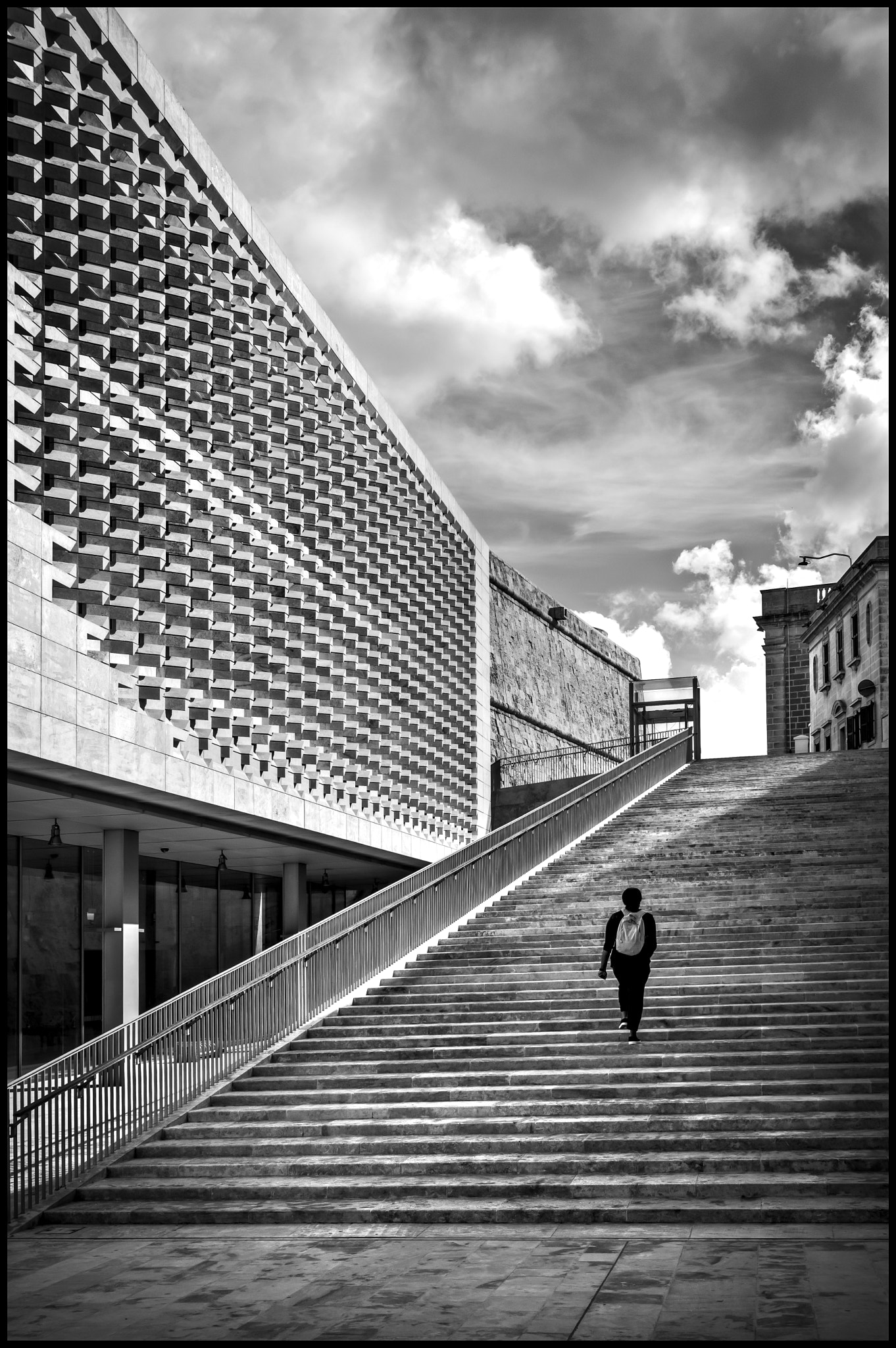 Summicron-M 1:2/35 ASPH. sample photo. Stairs from valletta.... photography