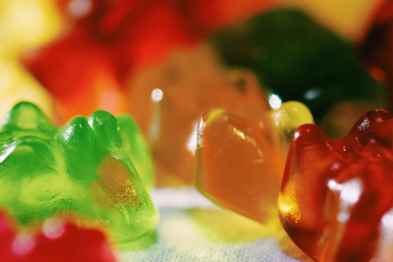 Sigma 105mm F2.8 EX DG OS HSM sample photo. Yummy-gummy bears. photography