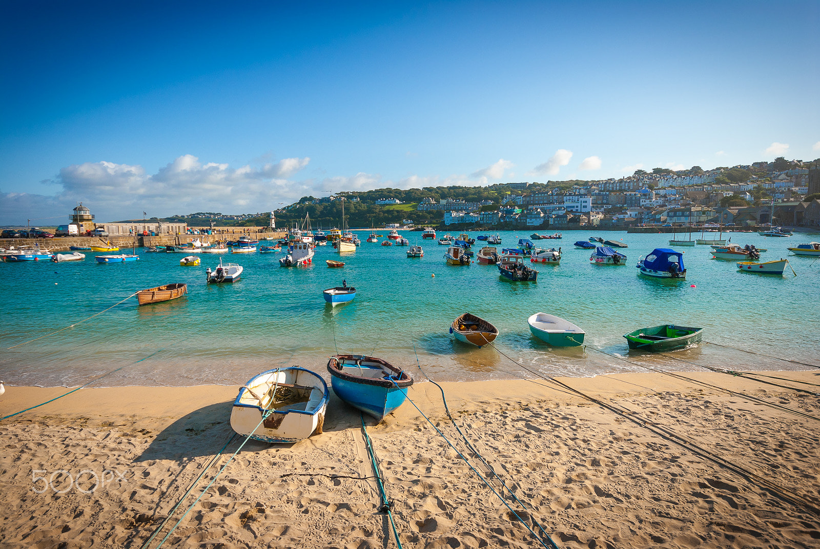 Sigma 10-20mm F4-5.6 EX DC HSM sample photo. St ives harbour photography