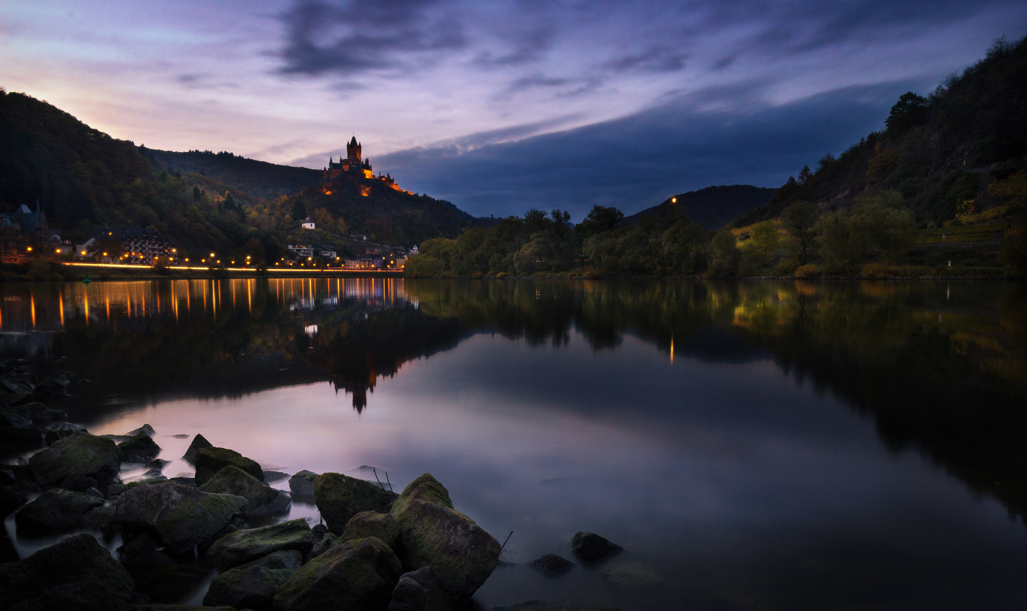 Canon EOS 60D + Canon EF 16-35mm F4L IS USM sample photo. Dreamy cochem photography