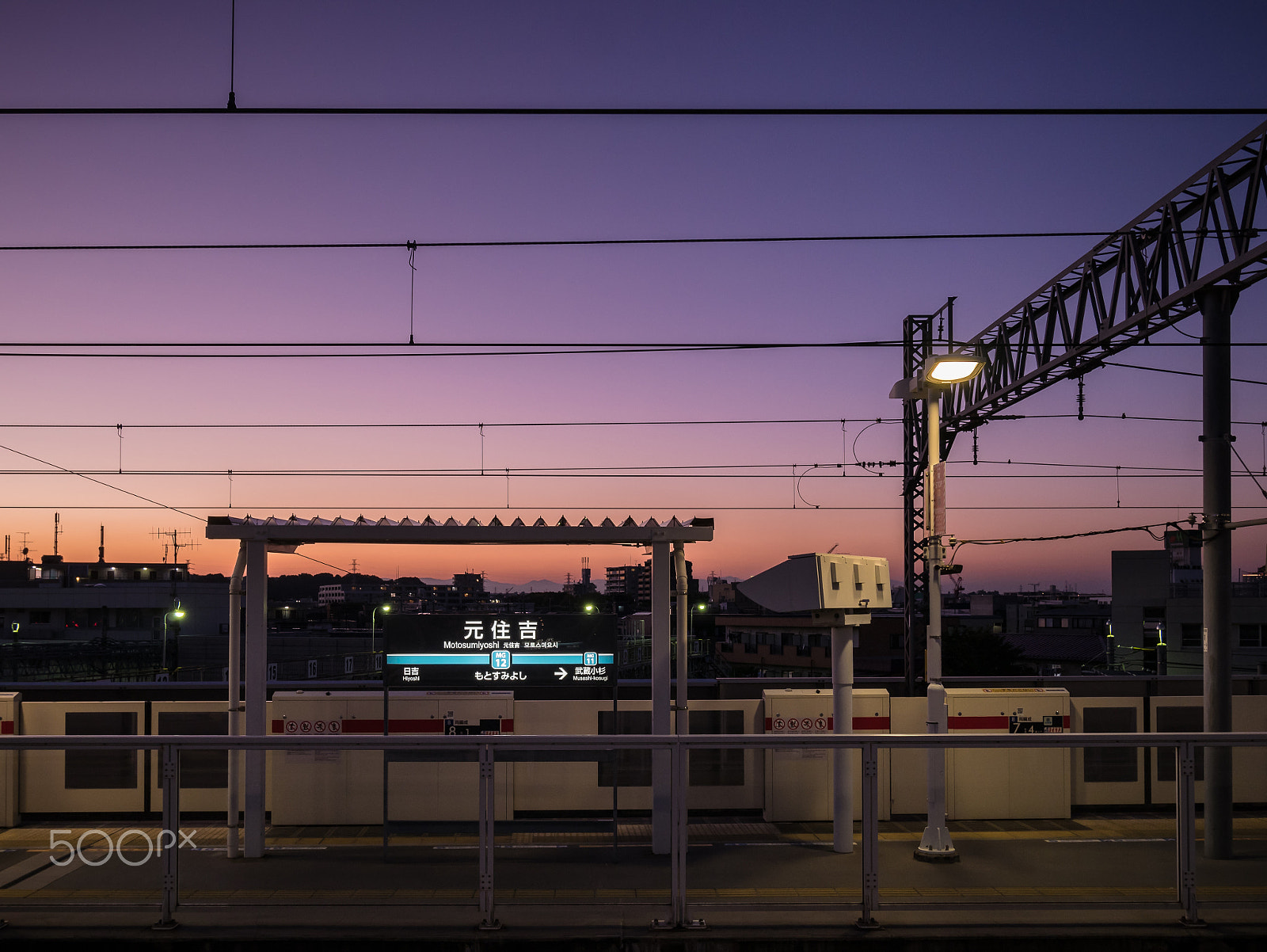 Panasonic DMC-GM1S sample photo. Station platform photography