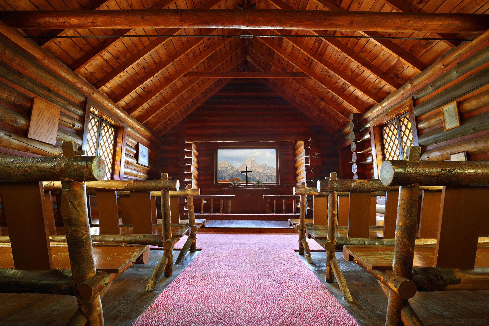 Canon EF 16-35mm F4L IS USM sample photo. The chapel of the transfiguration, grand teton national park photography
