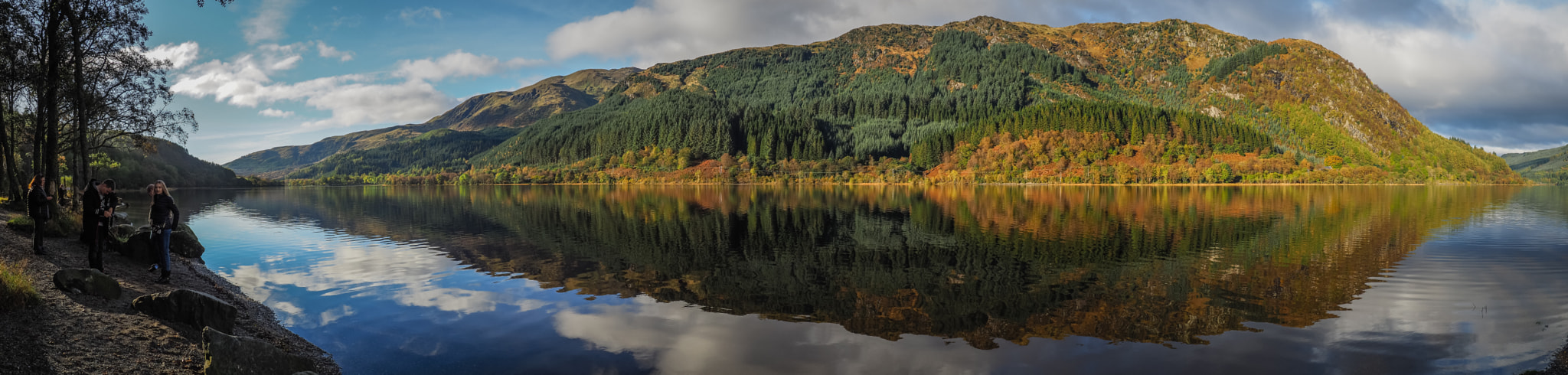 Olympus M.Zuiko Digital 14-42mm F3.5-5.6 II R sample photo. Loch lubnaig, scotland photography