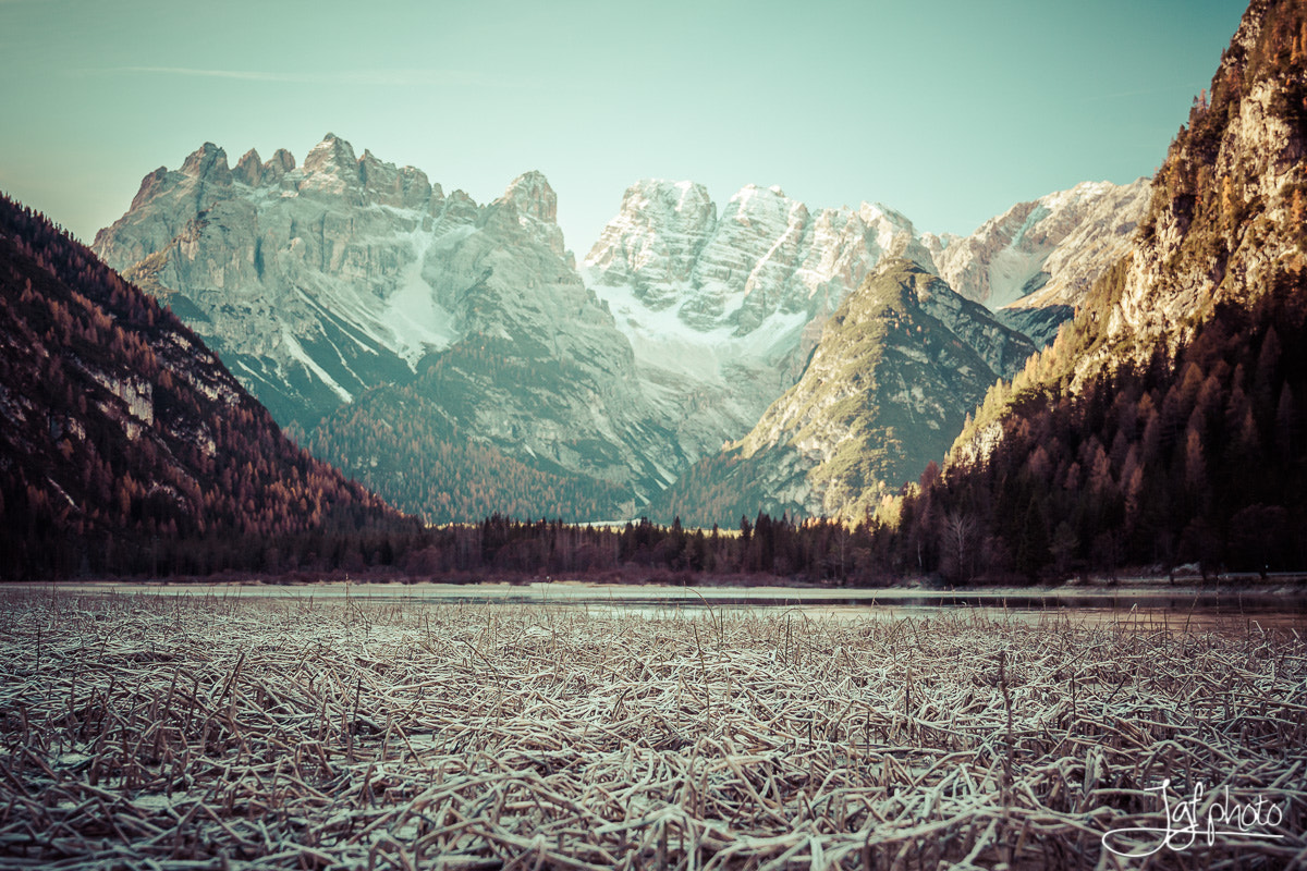 Canon EF 24-70mm F4L IS USM sample photo. Lago di landro i photography