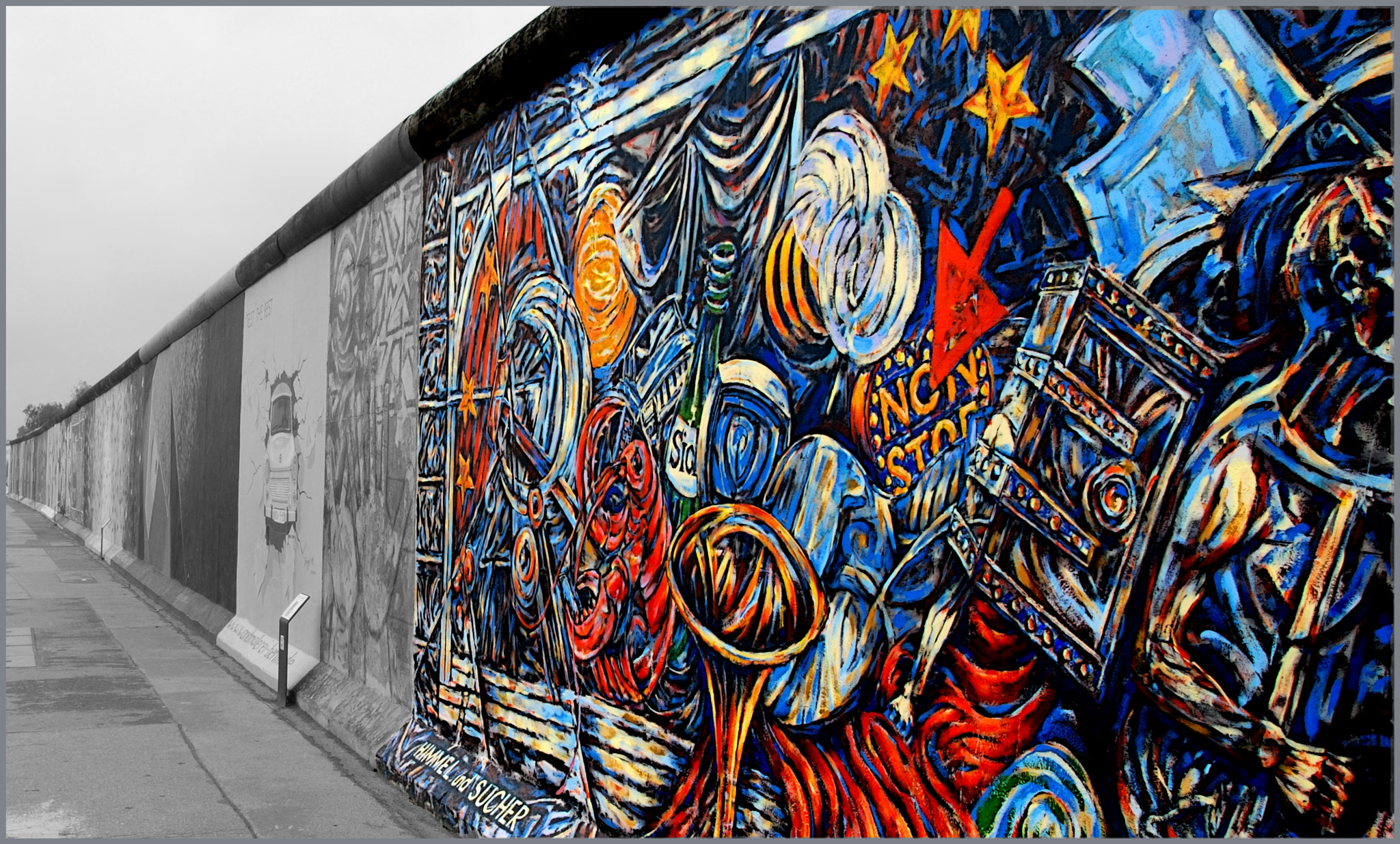 Nikon D80 sample photo. Graffiti photography