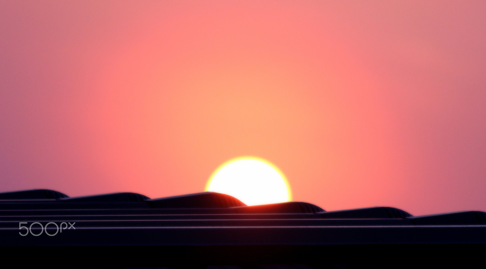 Canon EF 70-300mm F4-5.6 IS USM sample photo. Sunset photography
