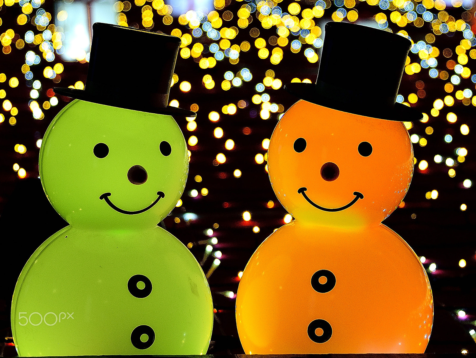 Nikon D200 sample photo. Snowman of twins photography