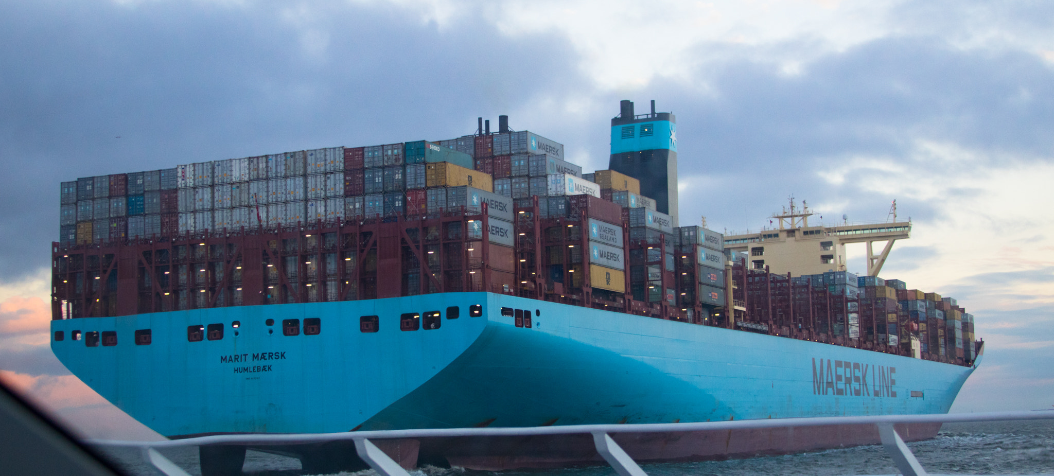 Canon EF 28-135mm F3.5-5.6 IS USM sample photo. Cargo ship photography