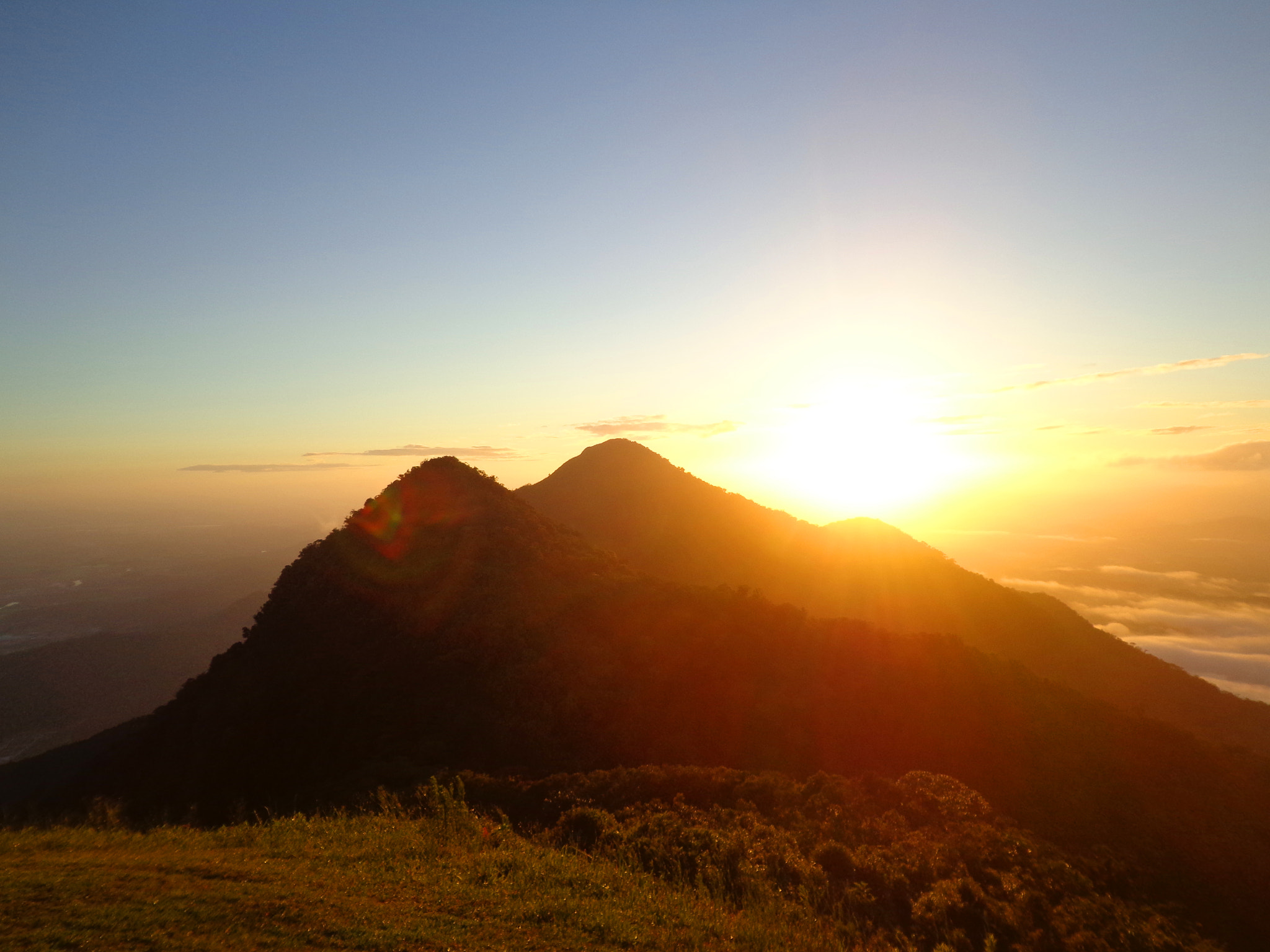 Sony DSC-W630 sample photo. Sunrise at morro da boa vista 6 photography