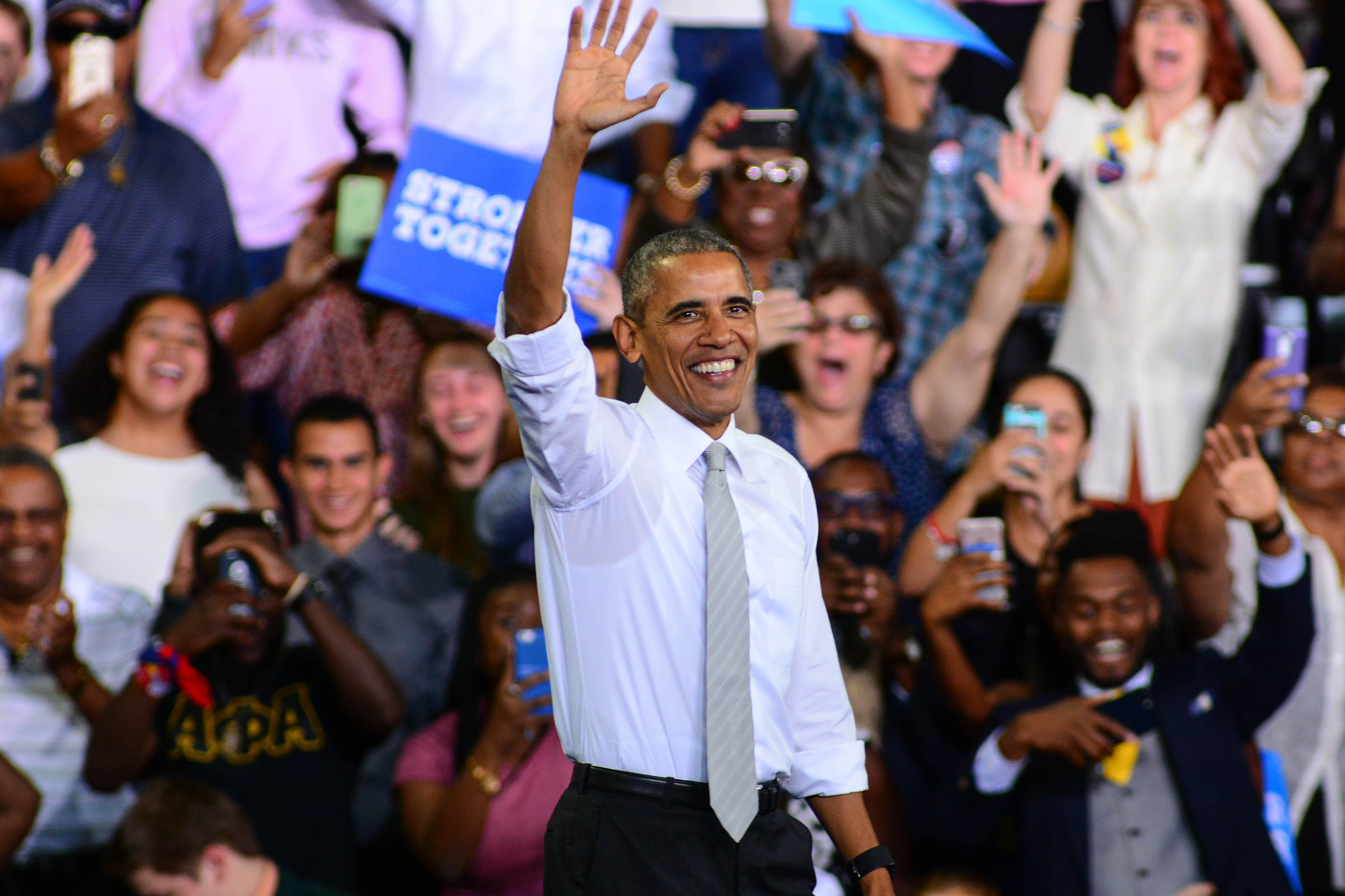 Nikon AF-S Nikkor 300mm F2.8G ED VR II sample photo. President barack obama photography