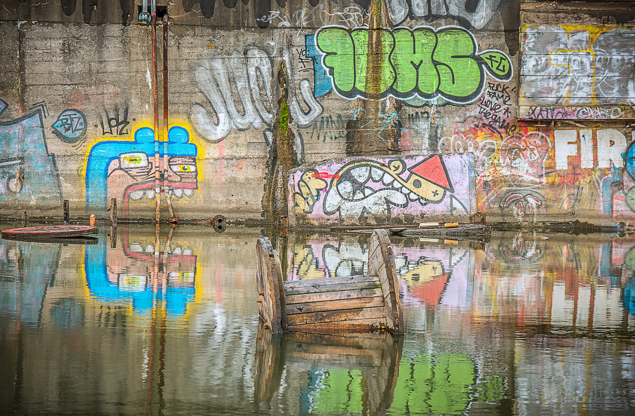 Nikon D80 sample photo. Reflection photography