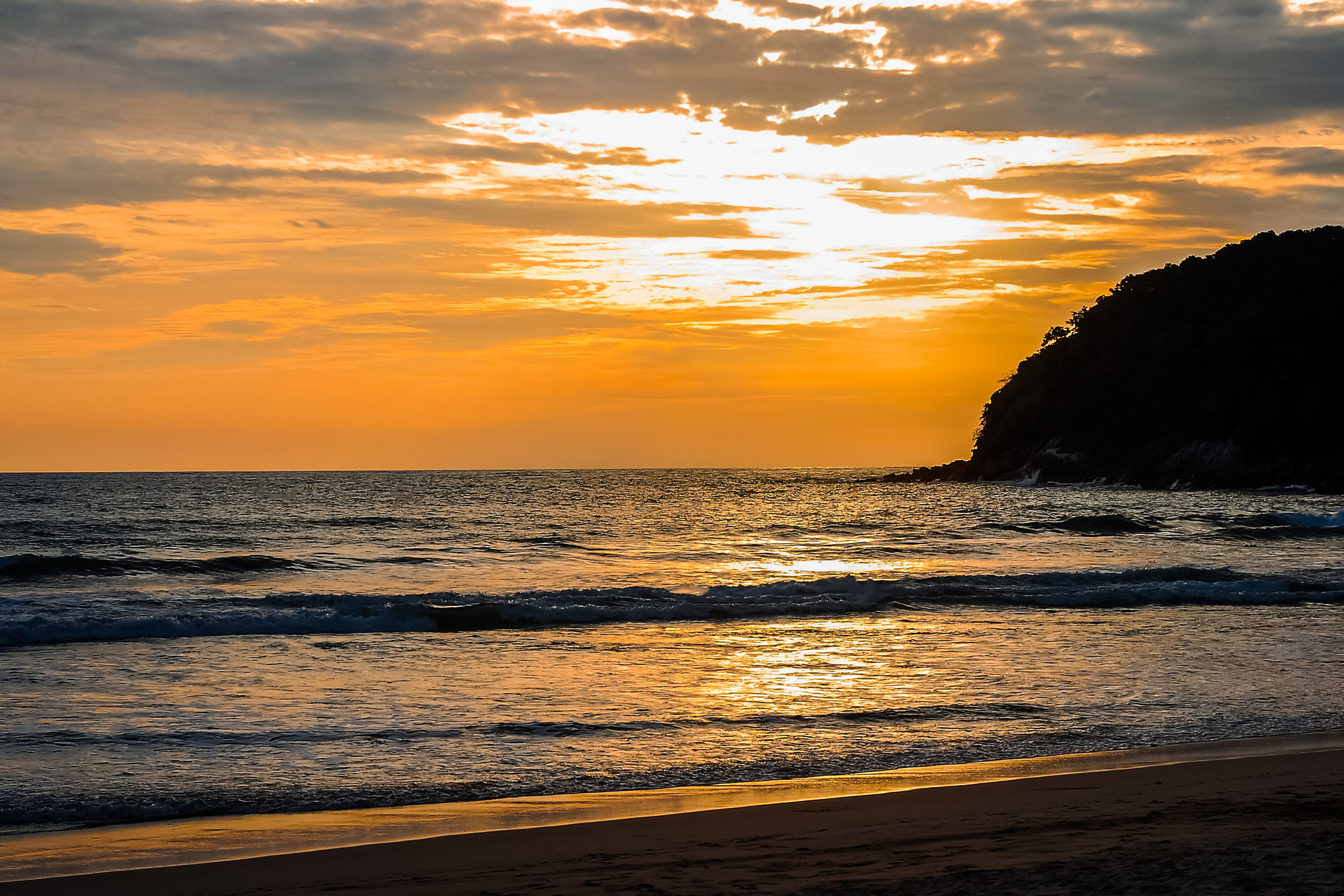 Nikon D80 sample photo. Phuket sunset photography