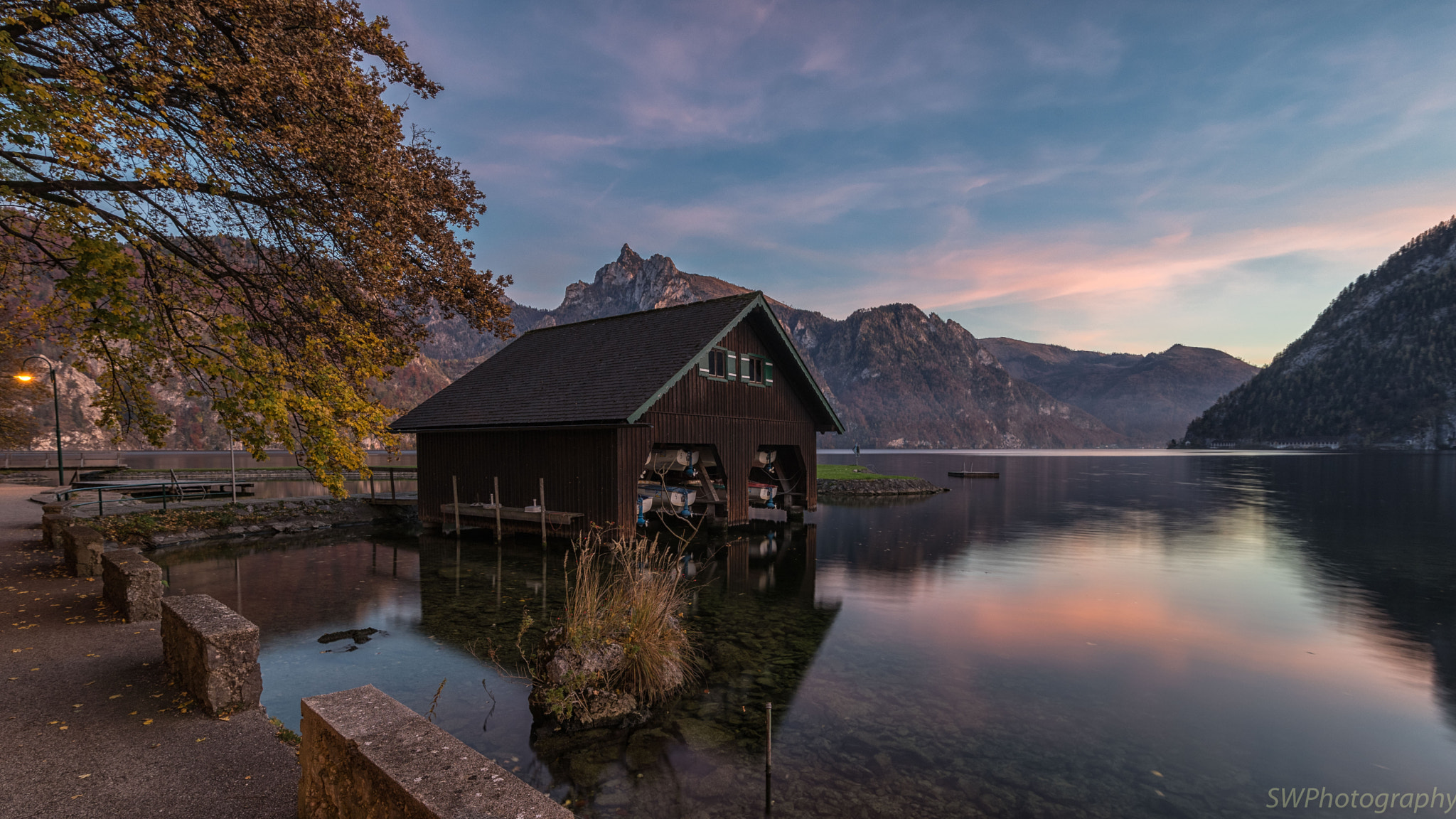 Sony a7 II + Canon EF 300mm f/2.8L sample photo. The boathouse photography