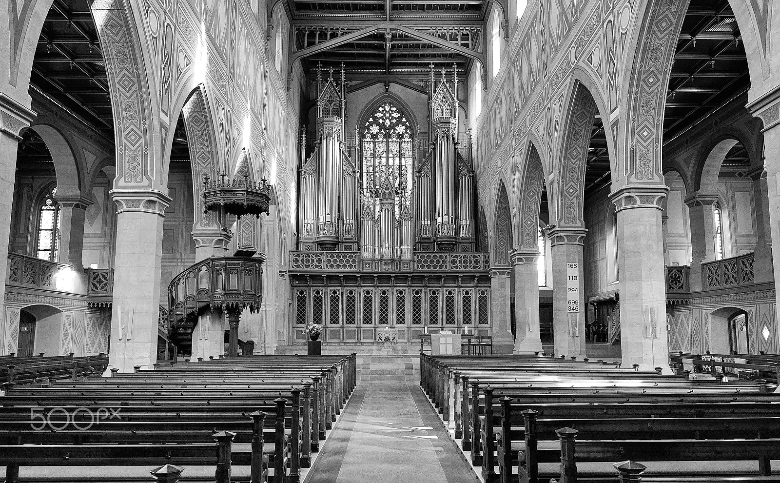 E 21mm F2.8 sample photo. Church photography