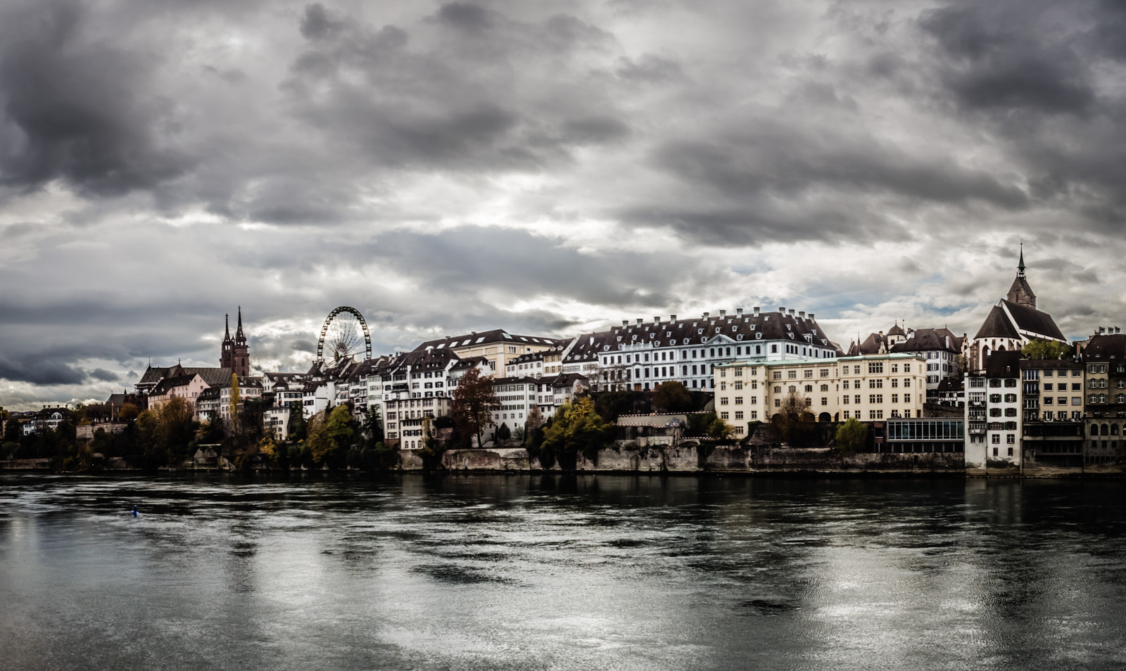 Olympus OM-D E-M10 II sample photo. Basel in grey photography