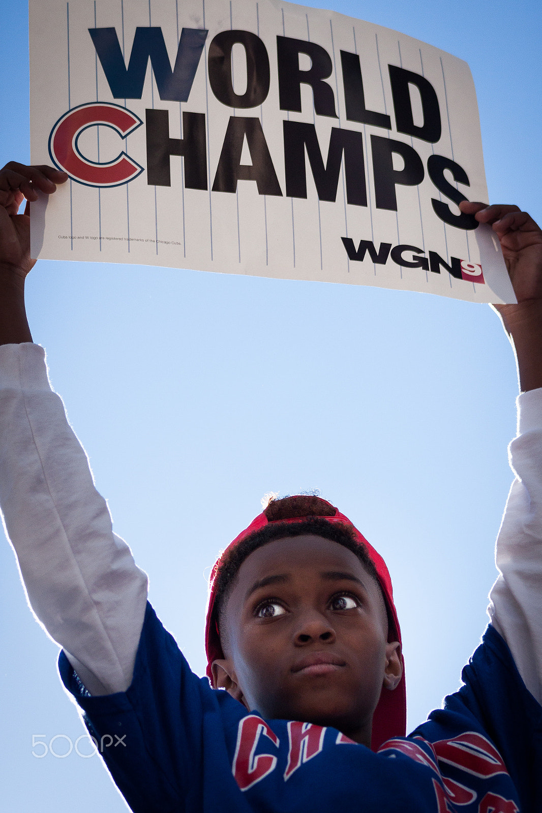 Canon EF 75-300mm f/4-5.6 USM sample photo. Cubs parade photography