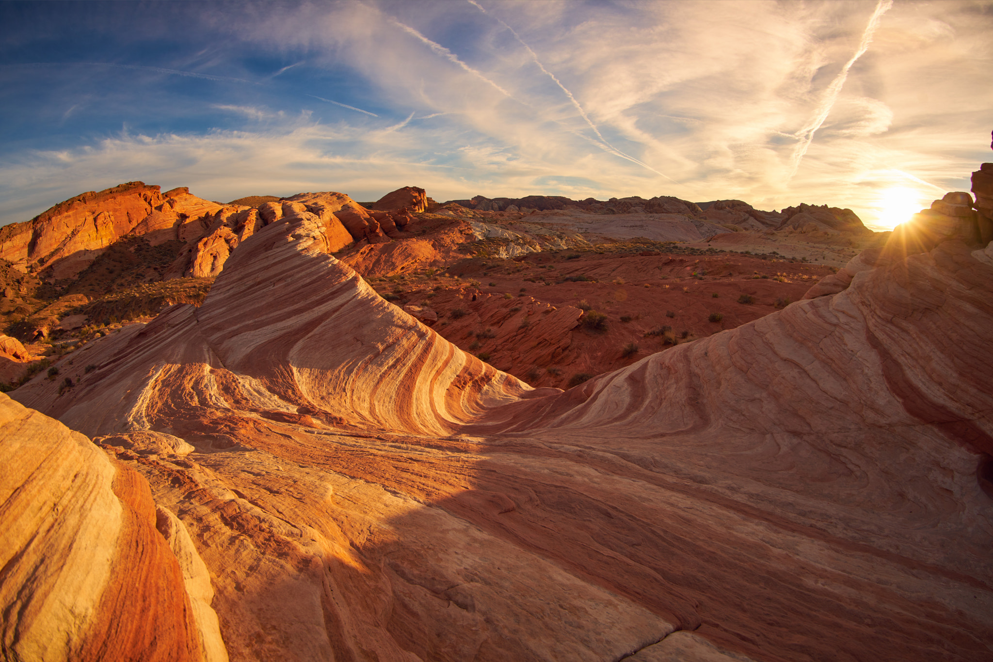 Sony a7R II + Canon EF 8-15mm F4L Fisheye USM sample photo. Valley of fire photography