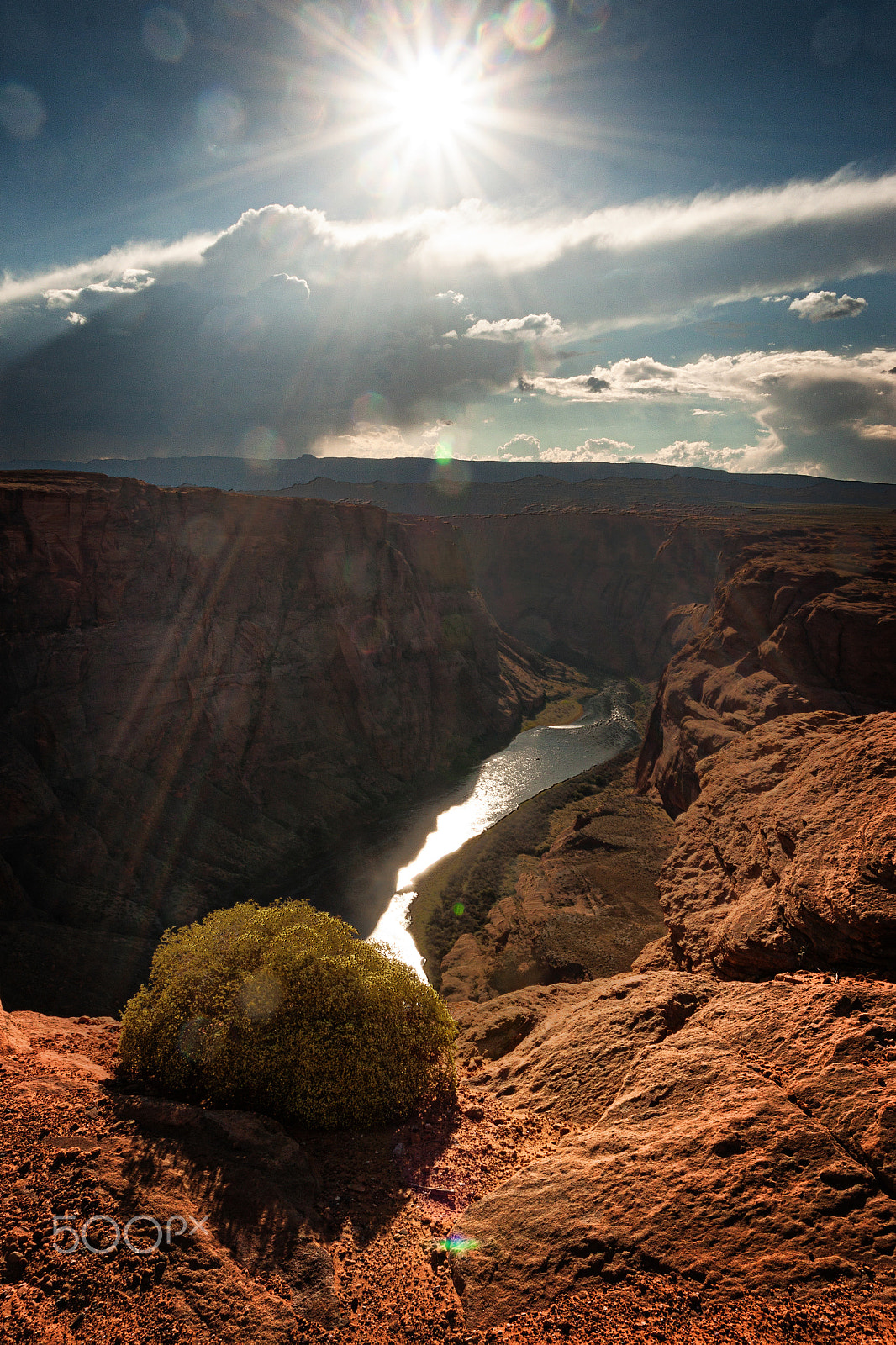 Canon EOS 500D (EOS Rebel T1i / EOS Kiss X3) + Canon EF 17-40mm F4L USM sample photo. Horseshoe bend ii photography