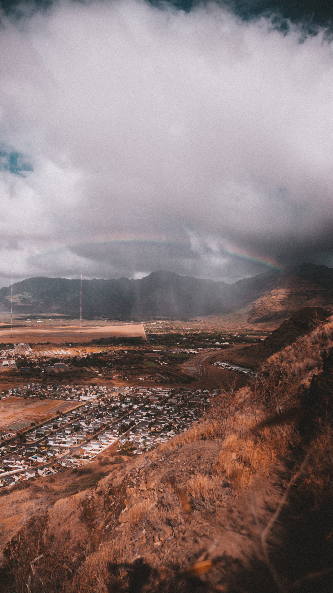 Sony a7R II + Canon EF 24-105mm F4L IS USM sample photo. Rainbow photography
