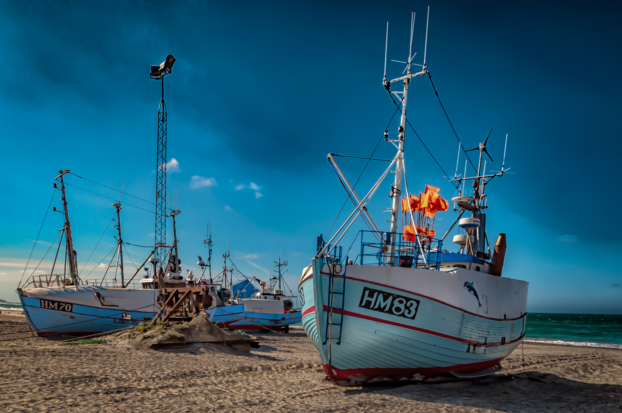 Nikon D90 sample photo. Fishingboats photography