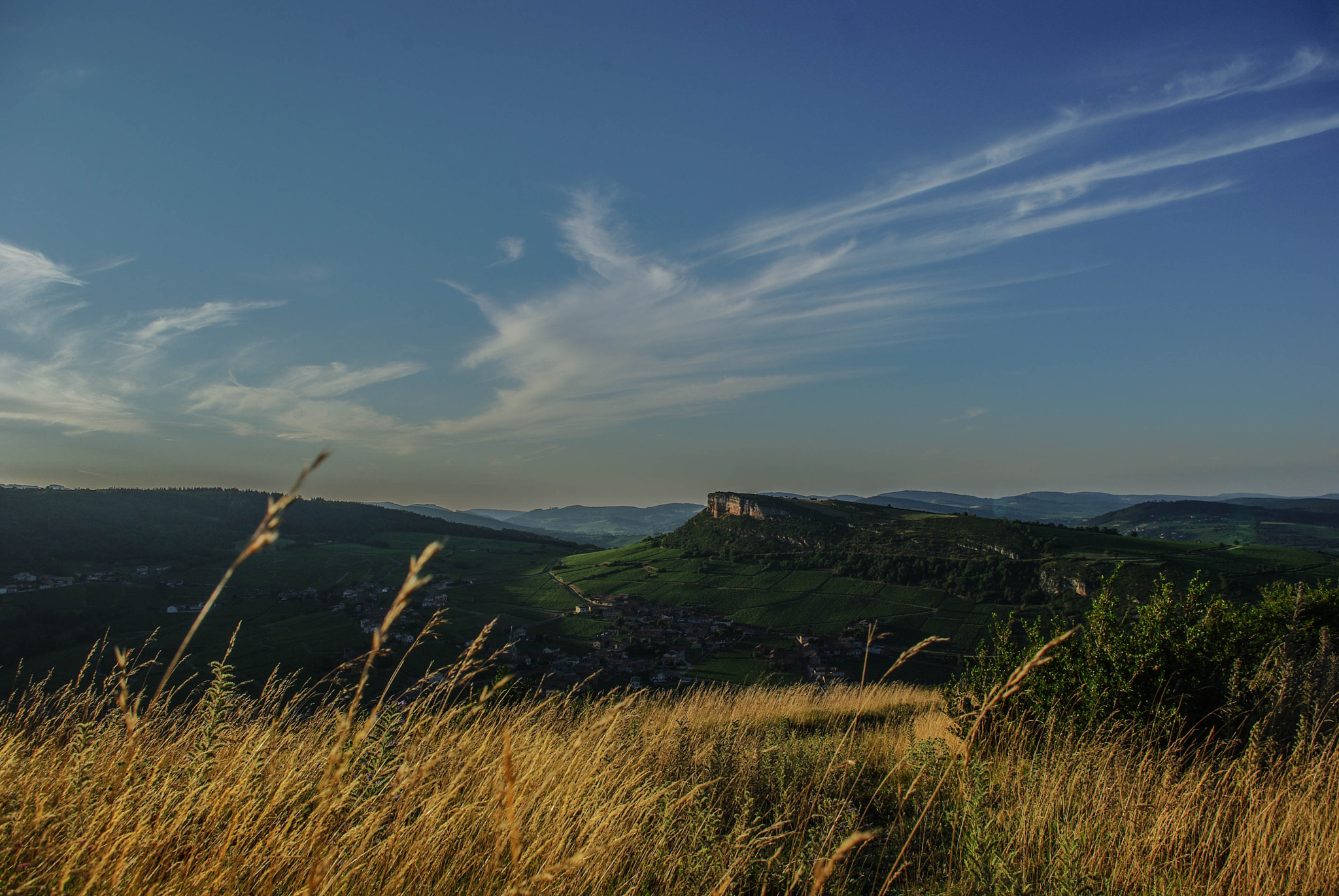 Pentax smc DA 18-55mm F3.5-5.6 ED AL II (IF) sample photo. La roche de vergisson photography