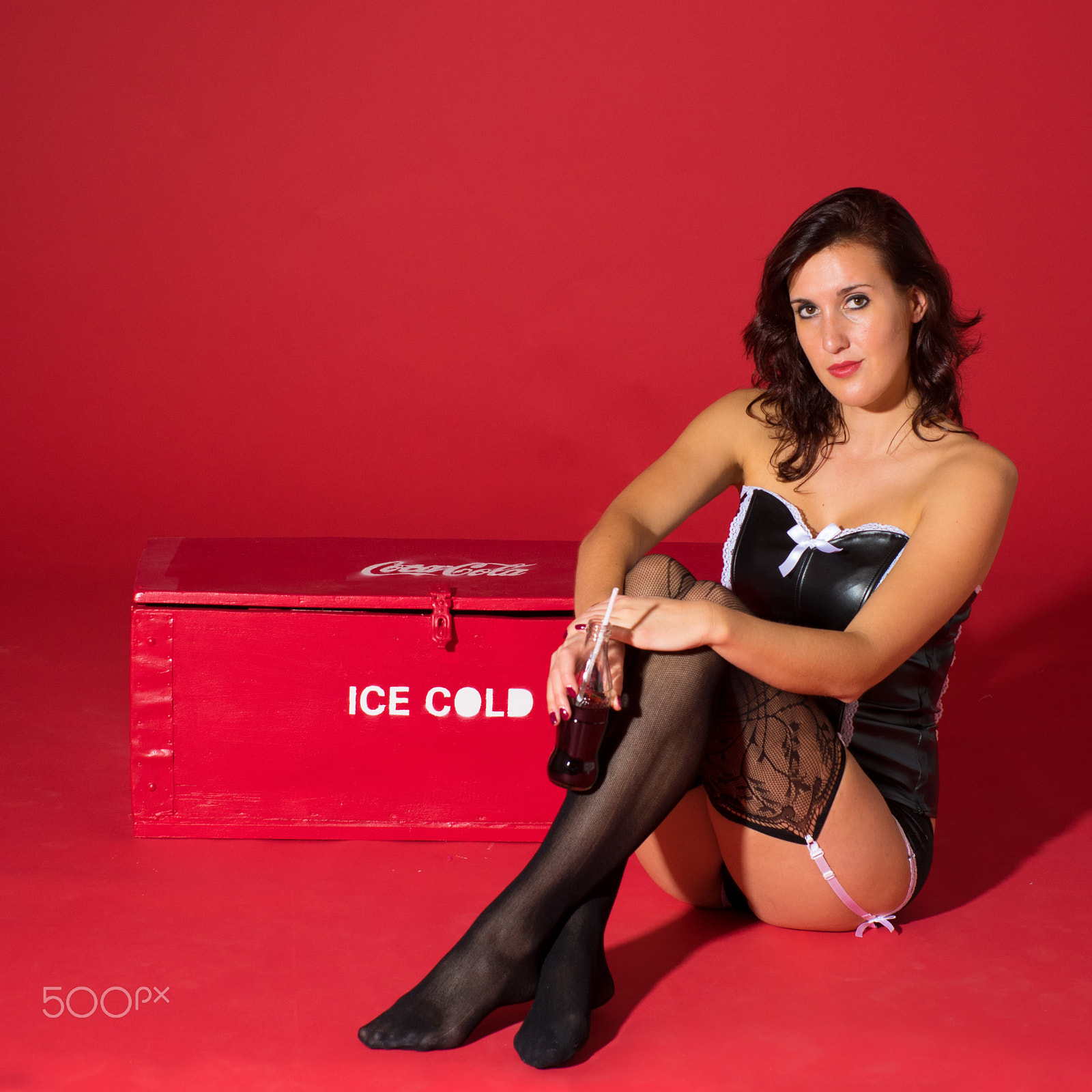 Pentax K-3 sample photo. Pin up vintage coca cola photography