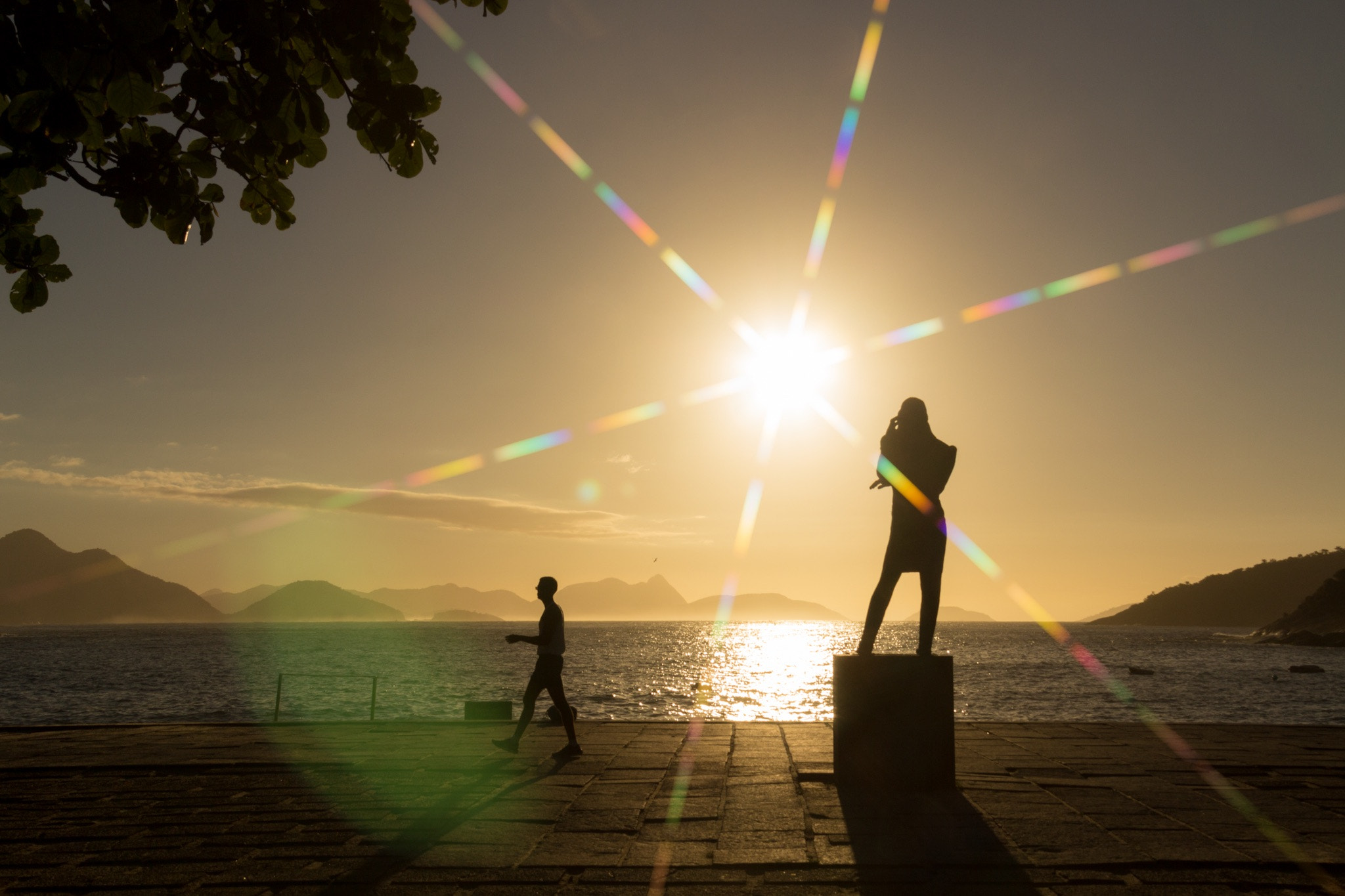 Canon EF-S 18-200mm F3.5-5.6 IS sample photo. Amanhecer na praia vermelha - rio de janeiro photography