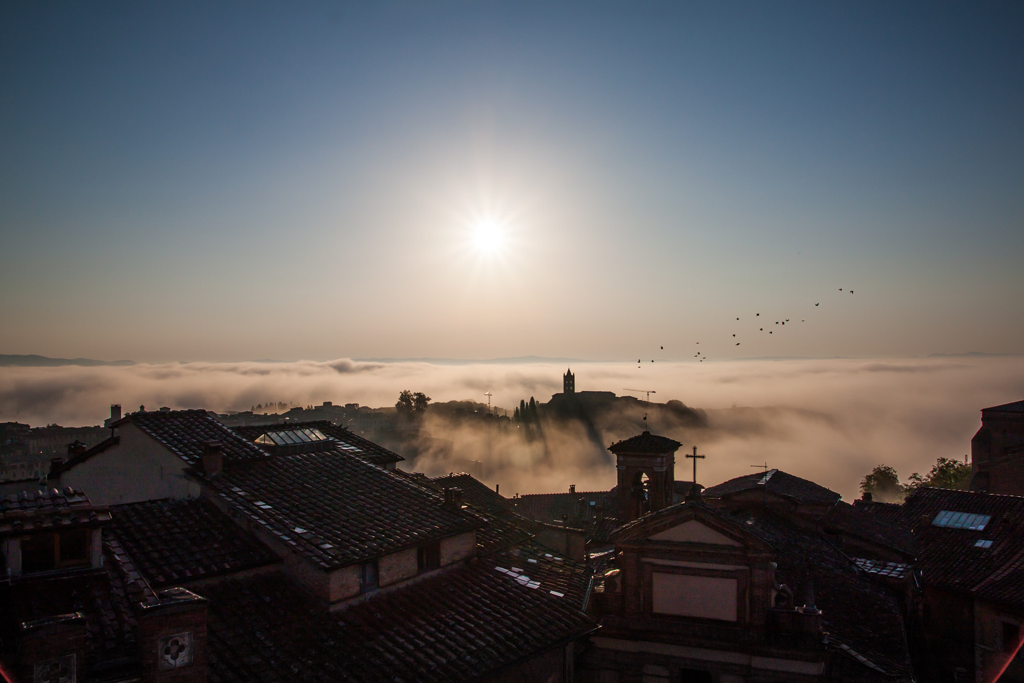 Tamron SP AF 17-50mm F2.8 XR Di II LD Aspherical (IF) sample photo. Siena sunrise photography
