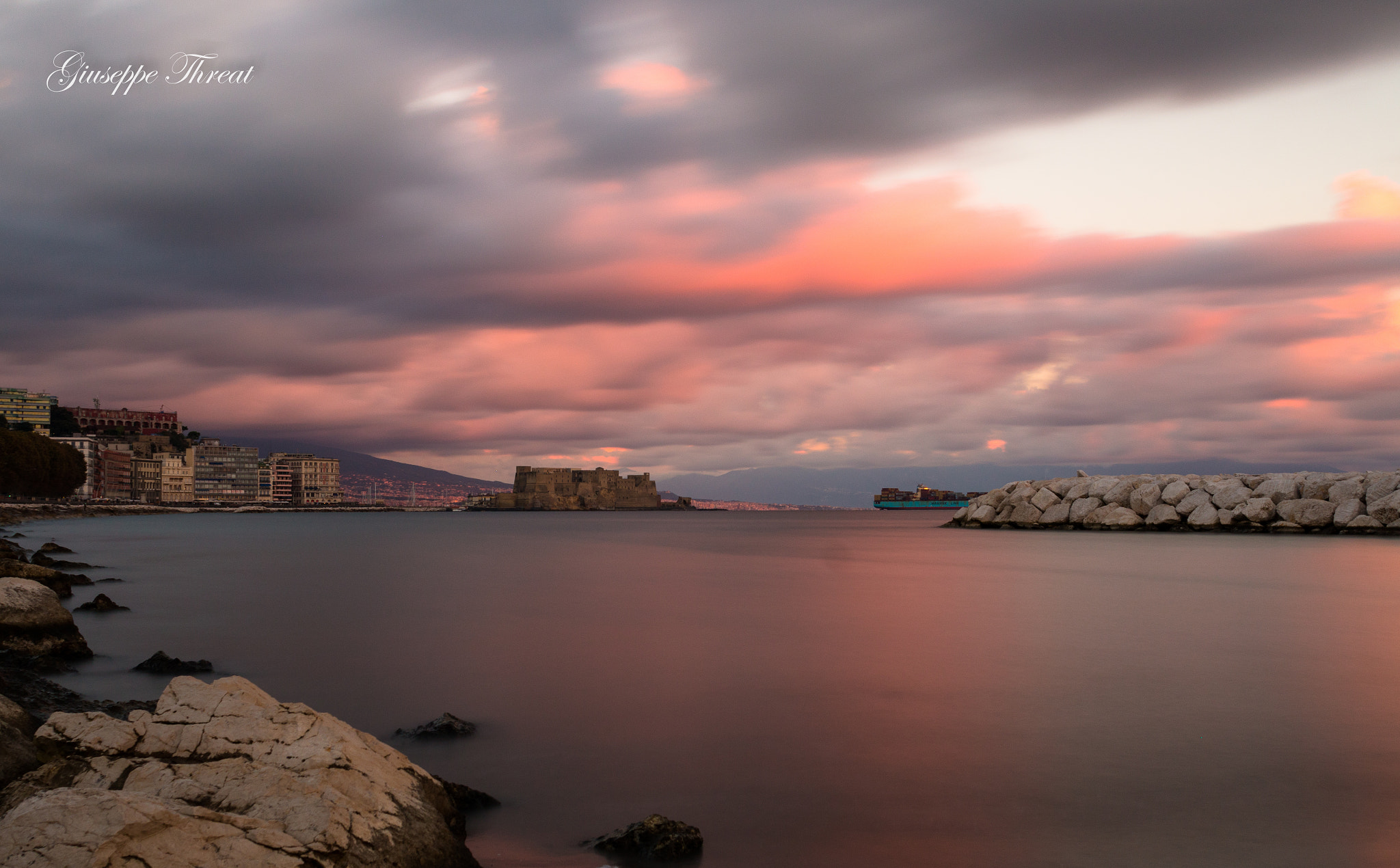 Canon EF 24mm F2.8 IS USM sample photo. Gulf of naples photography