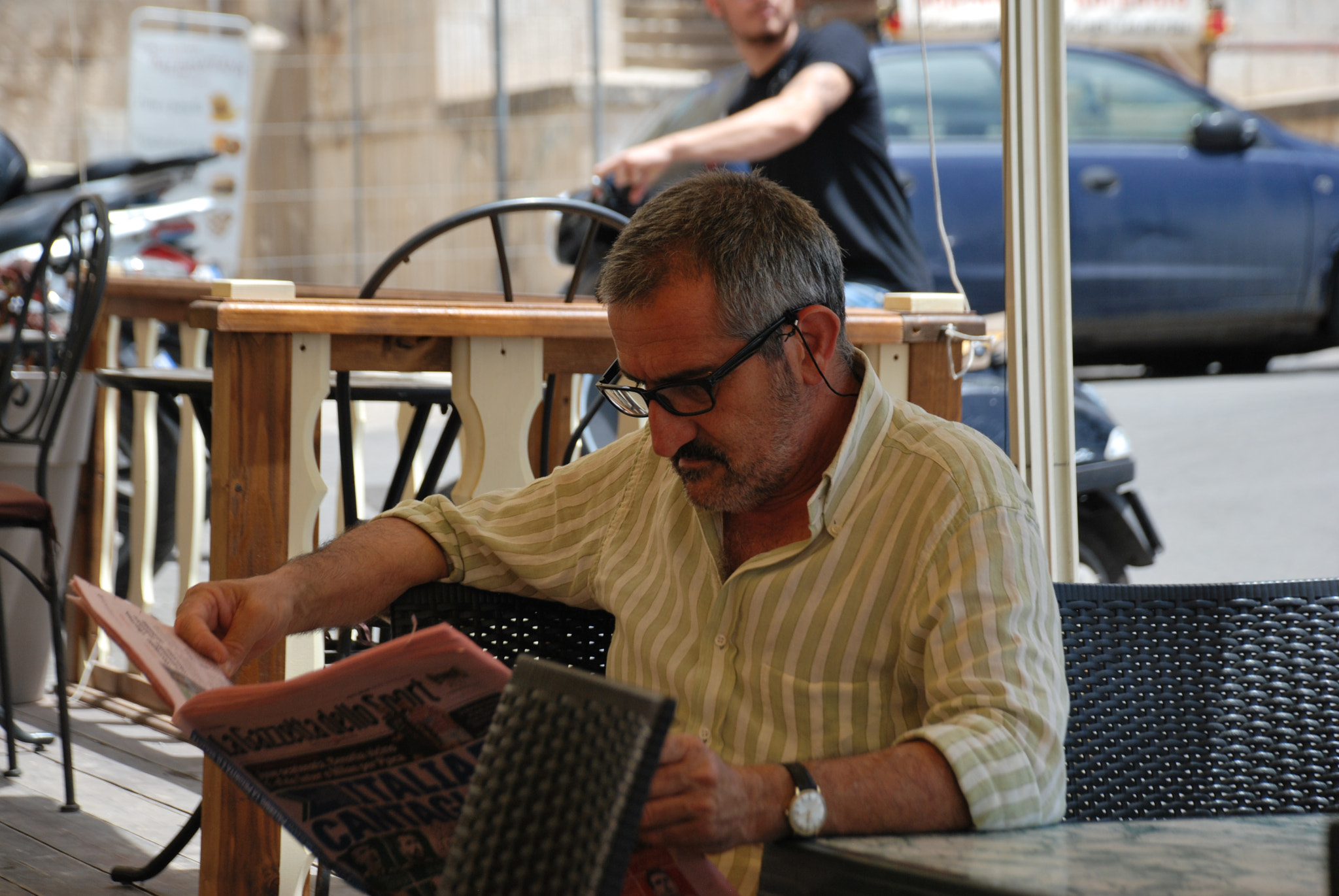 Nikon D60 sample photo. Man photography