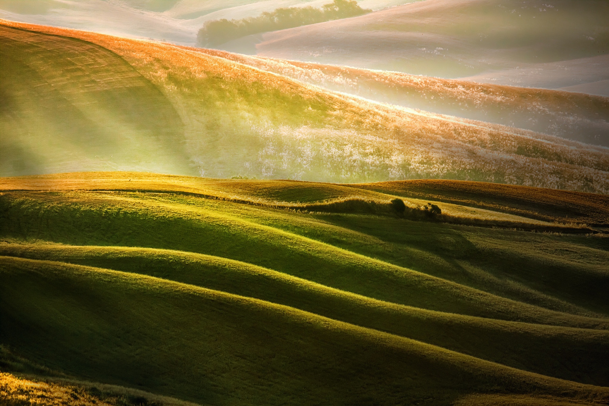Canon EF 70-200mm F4L IS USM sample photo. Rural countryside in italy region of tuscany photography