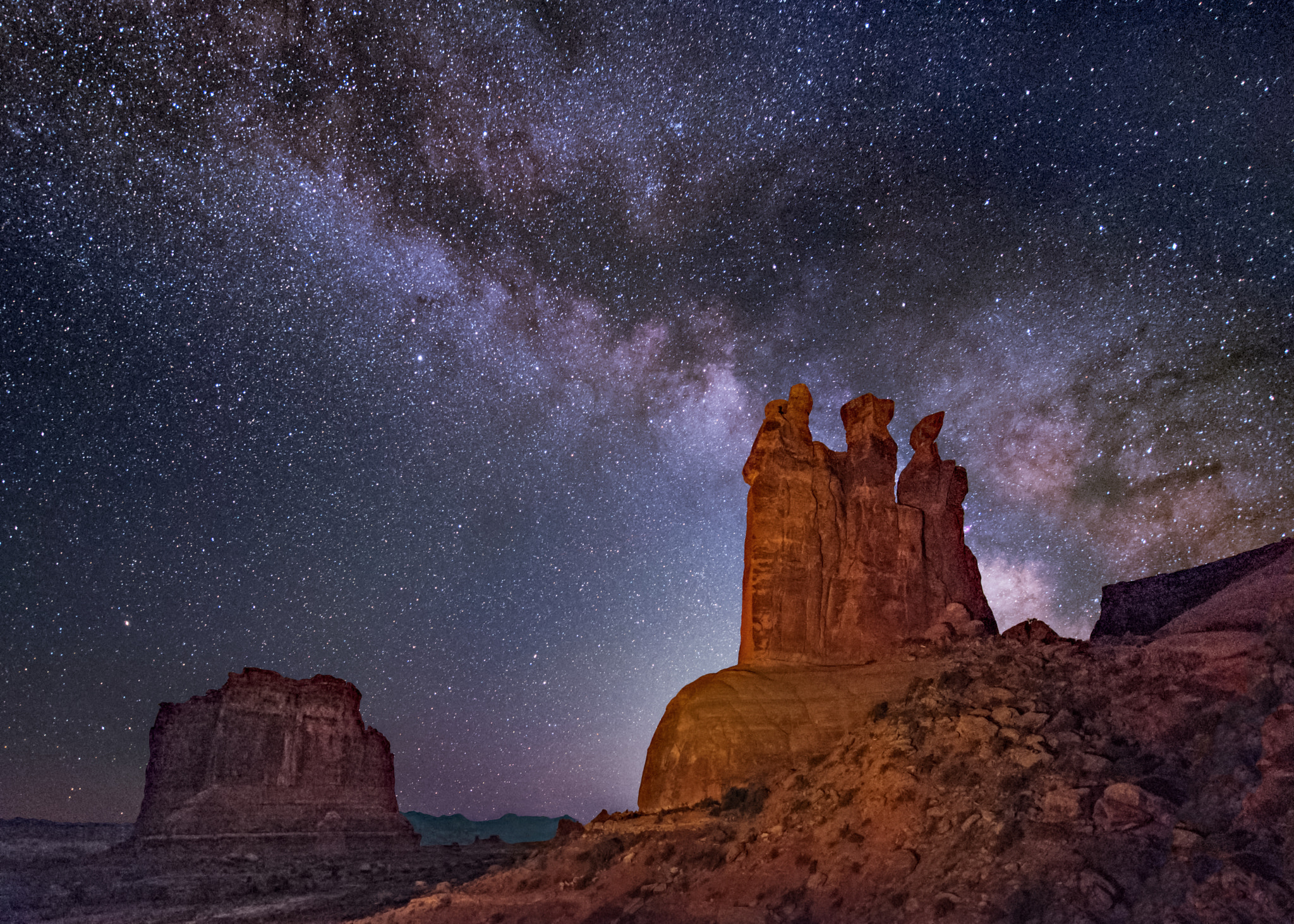 Nikon D810A + Nikon AF-S Nikkor 14-24mm F2.8G ED sample photo. The three gossips photography