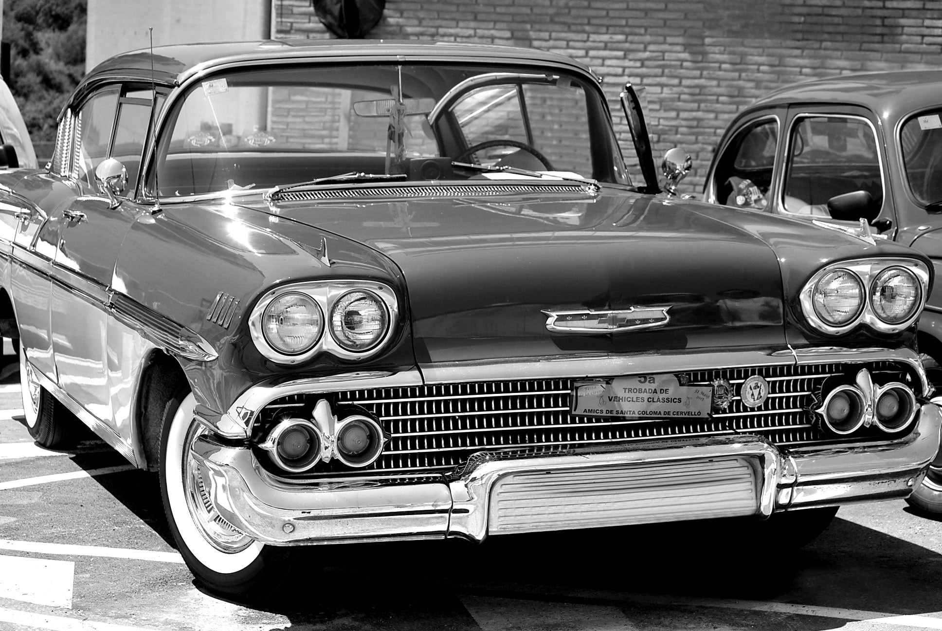 Nikon D60 sample photo. Chevy impala coupe photography
