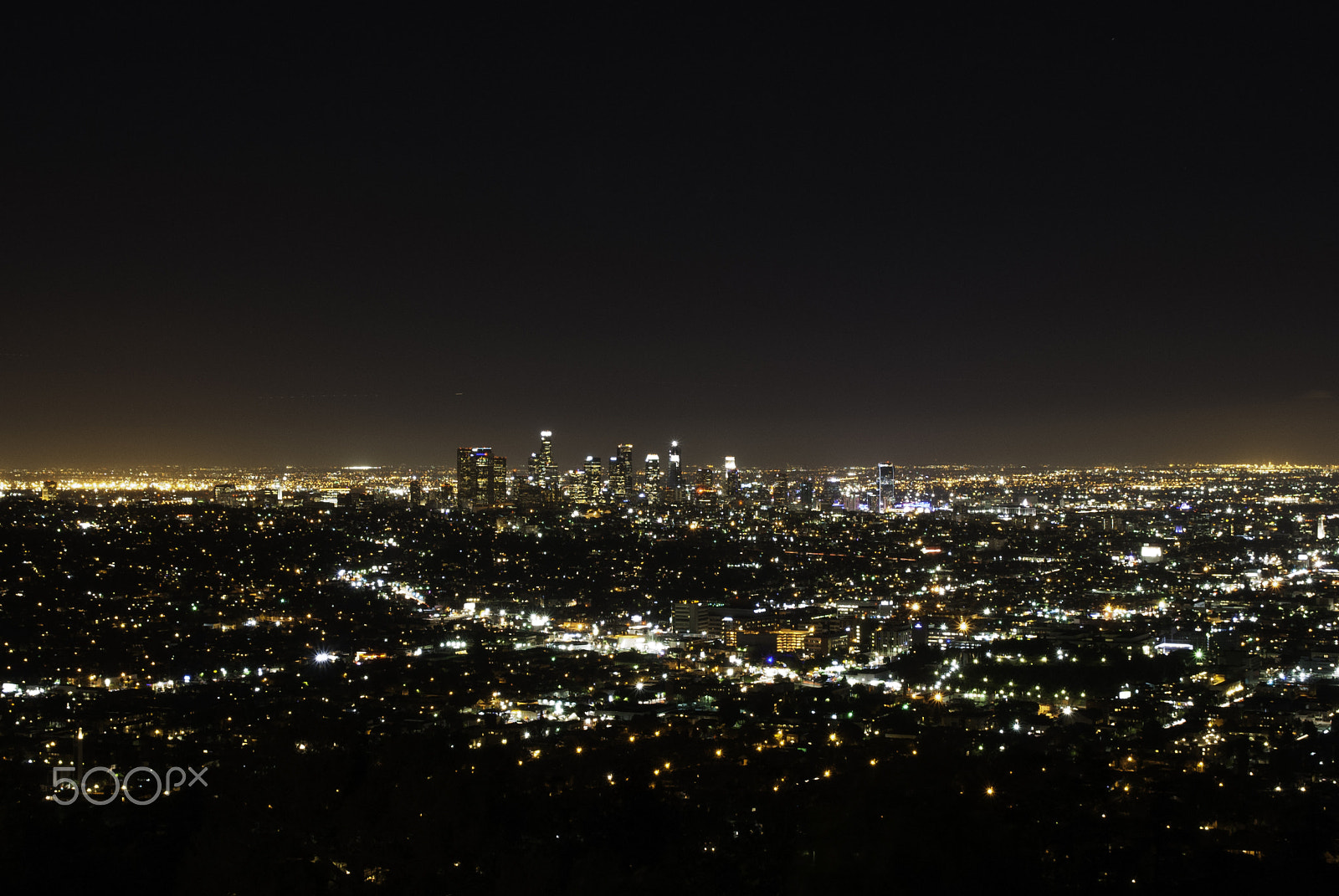 Sigma 17-50mm F2.8 EX DC OS HSM sample photo. Downtown la skyline photography