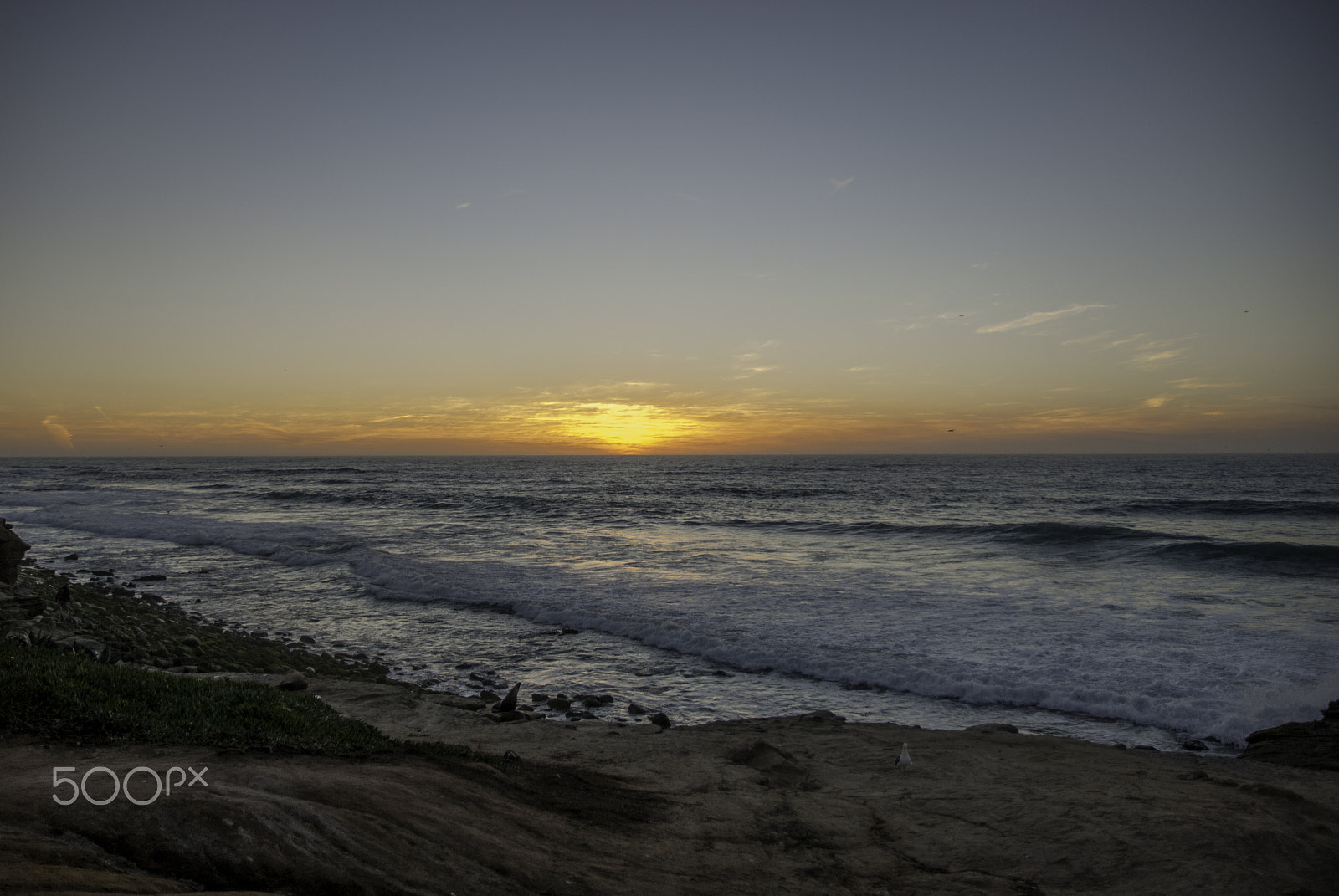 Sigma 17-50mm F2.8 EX DC OS HSM sample photo. La jolla cove sunset photography