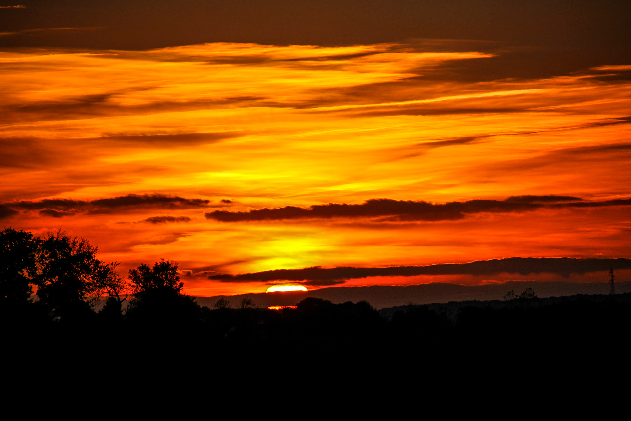 Canon EOS 100D (EOS Rebel SL1 / EOS Kiss X7) sample photo. Sunset coucher de soleil photography