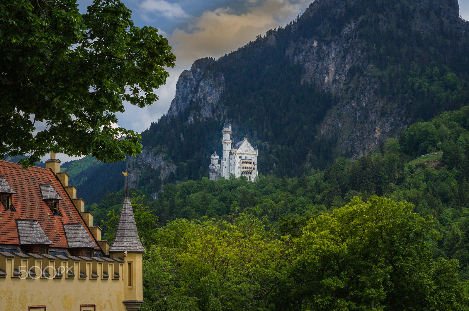 Sony SLT-A35 + Sony DT 50mm F1.8 SAM sample photo. Neuschwanstein photography