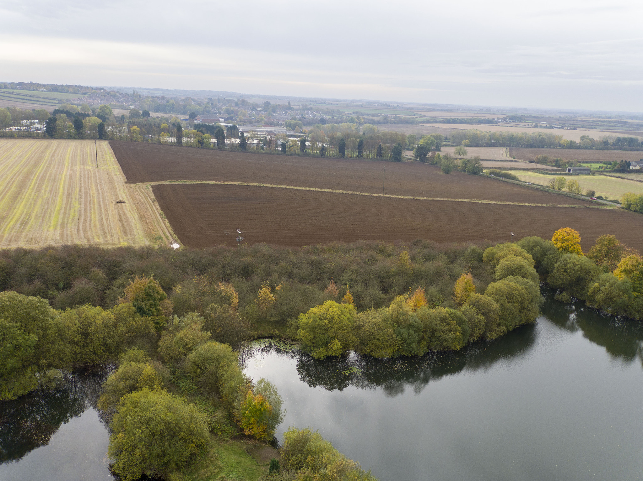 DJI FC550 sample photo. Lincs aerial photography