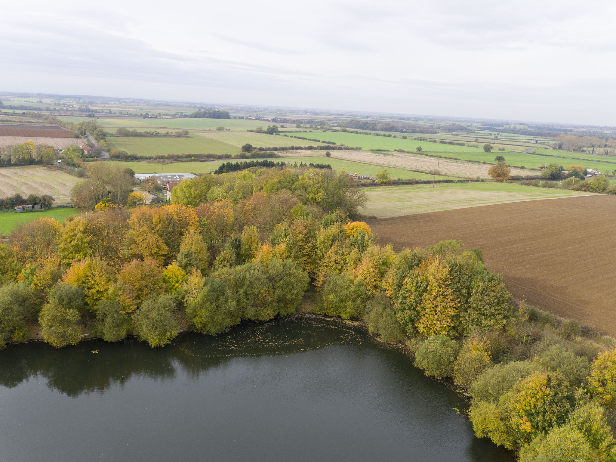 DJI FC550 sample photo. Lincs aerial photography