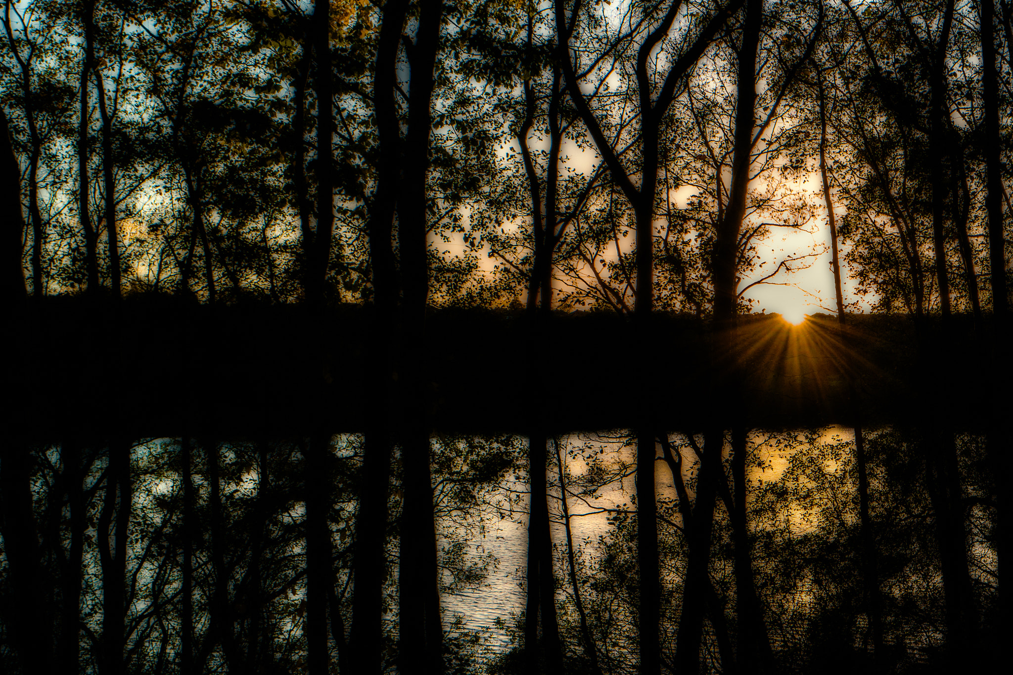 Samsung NX500 sample photo. Spirals and sunset photography