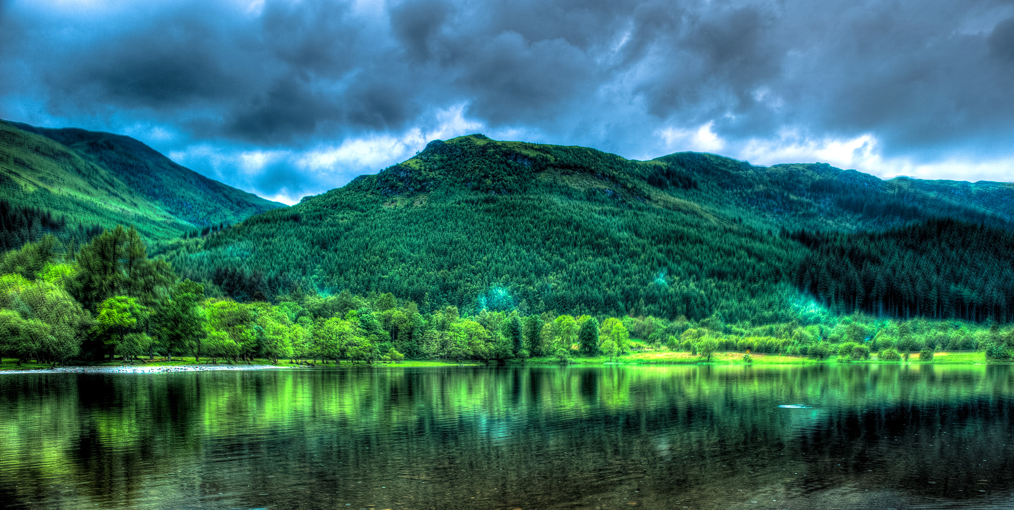 Nikon D3 sample photo. Loch ness photography