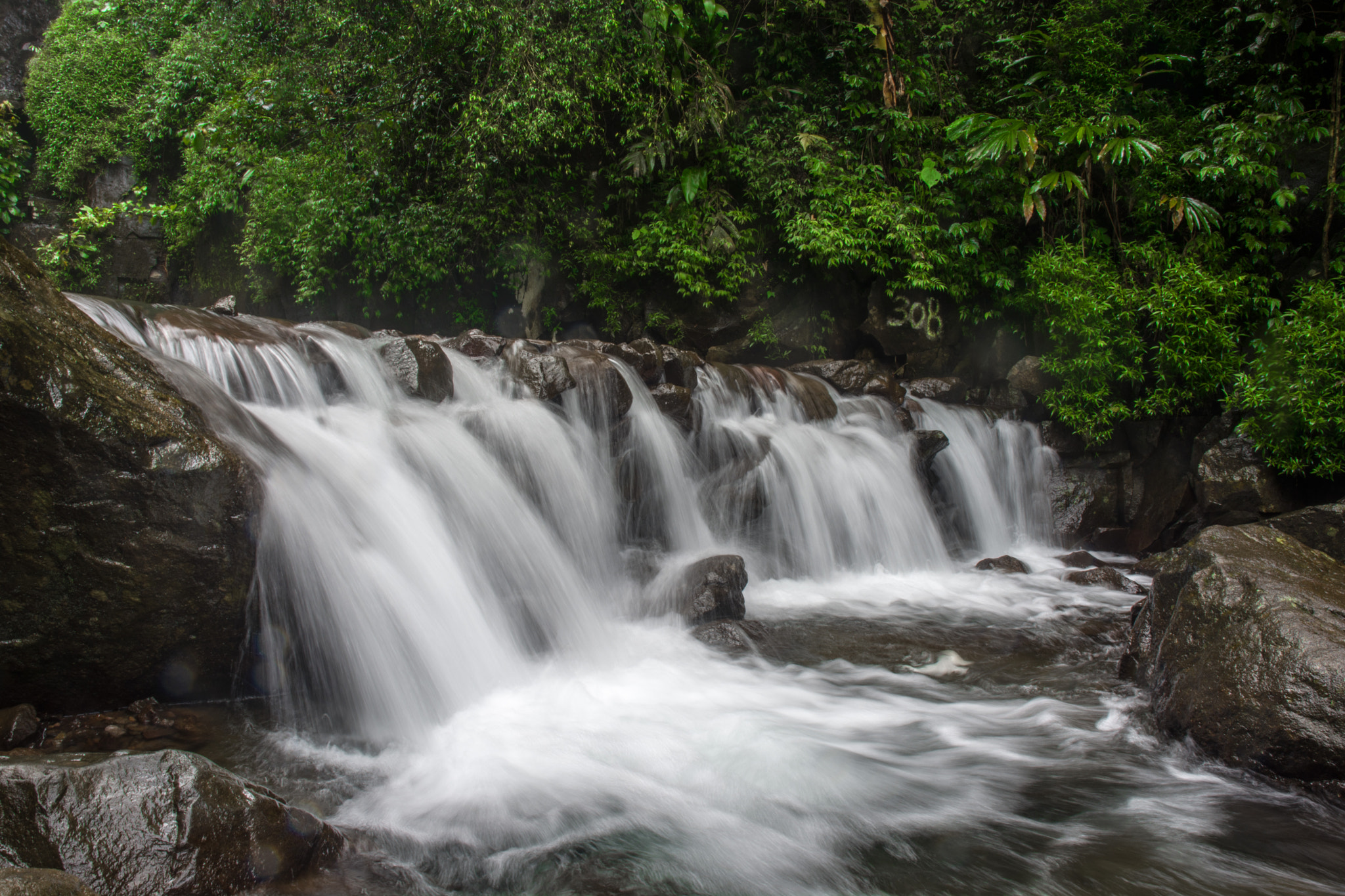 Nikon D5200 sample photo. Ciherang waterfall photography