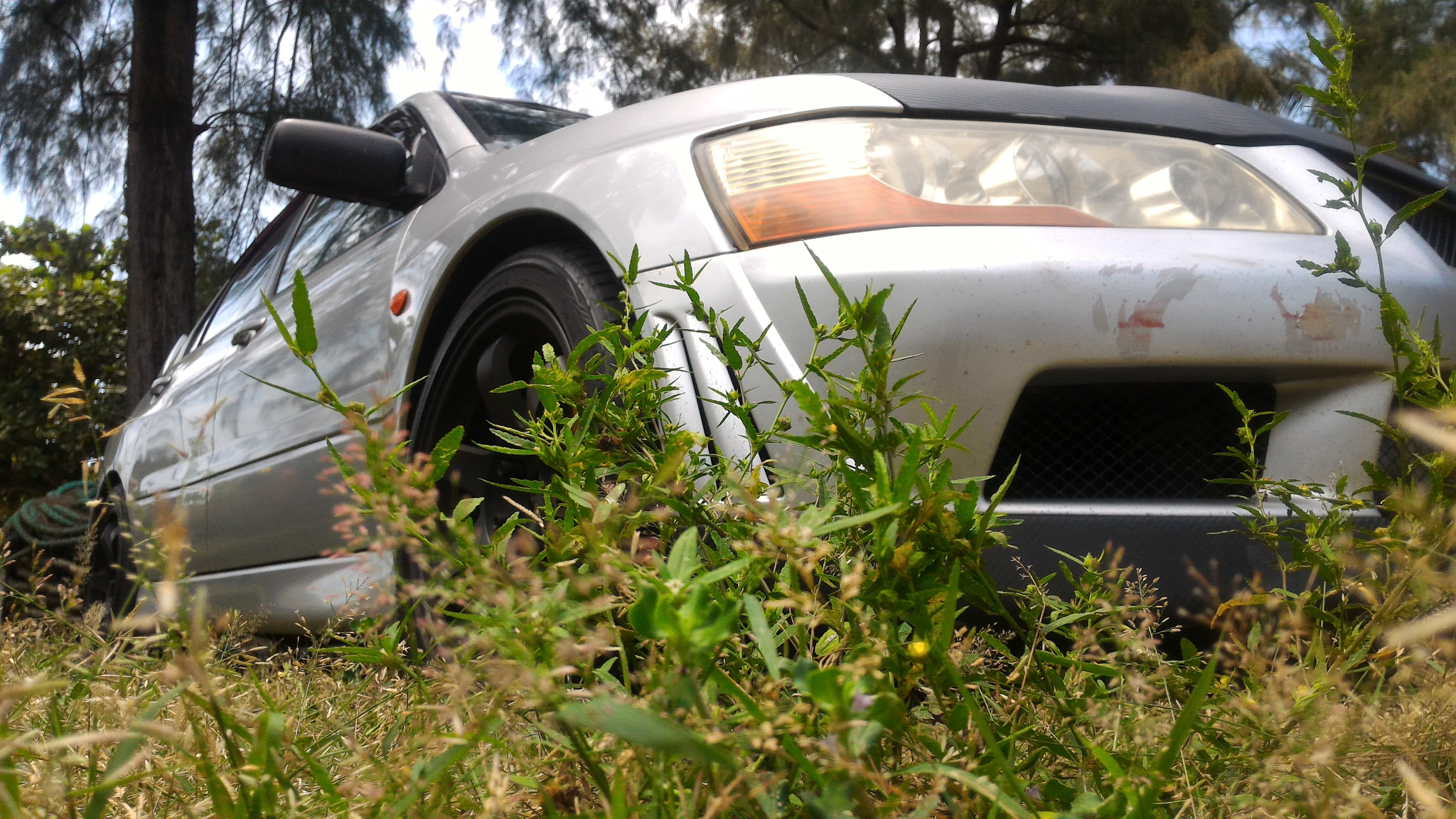 ASUS Z008D sample photo. Lancer evolution vii photography