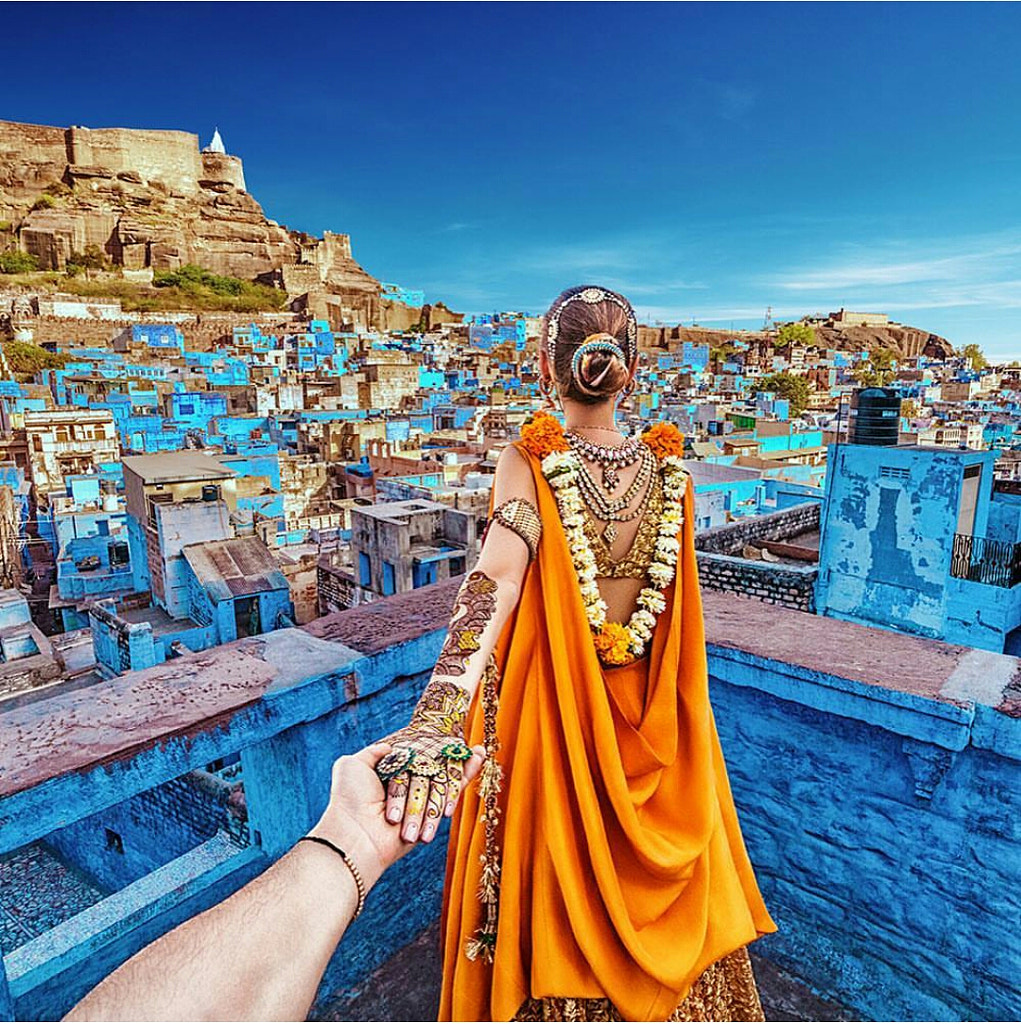 Follow Me To The Blue City Of Jaipur by Murad Osmann on 500px.com