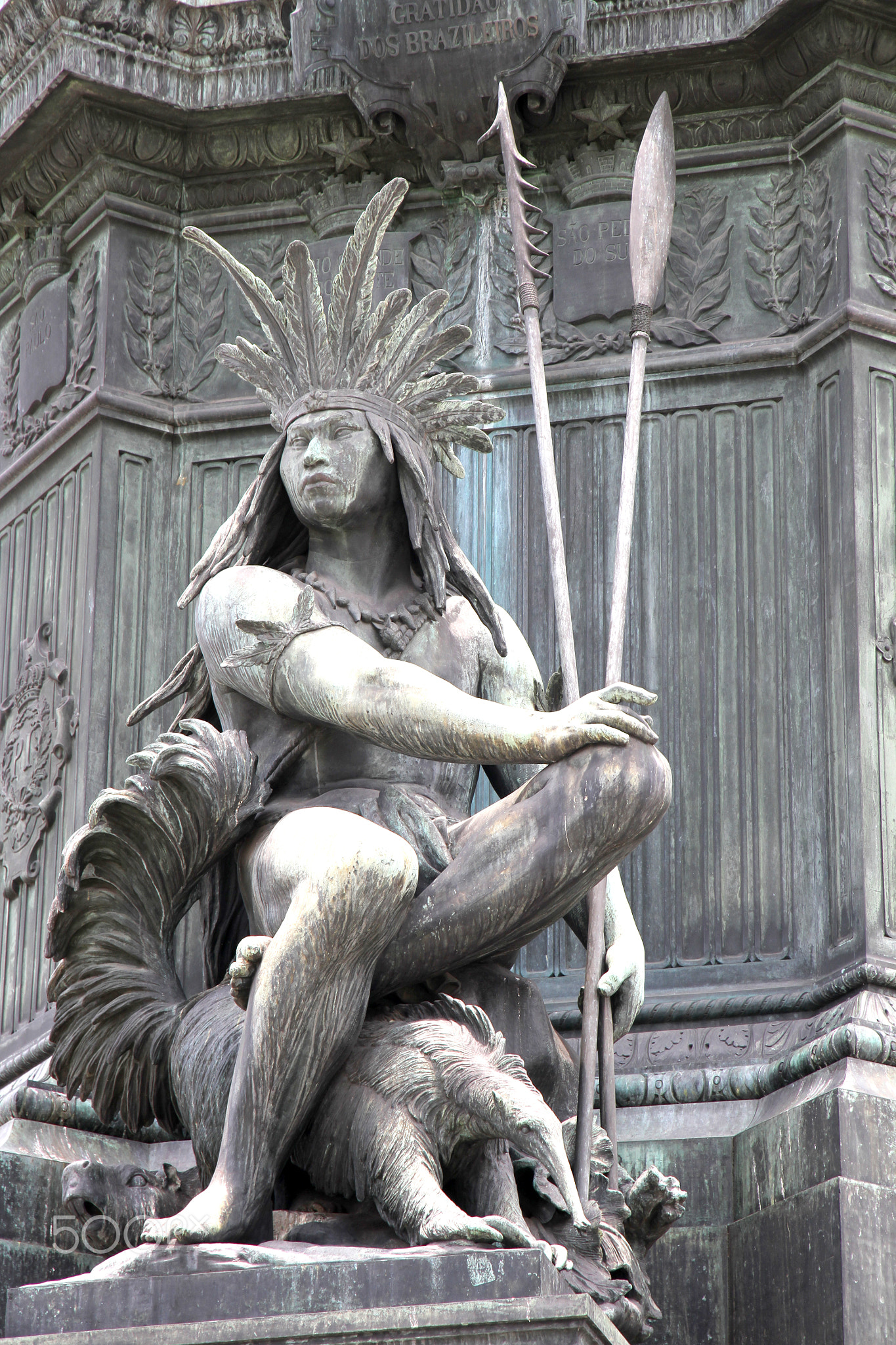 Statue in Rio de Janeiro