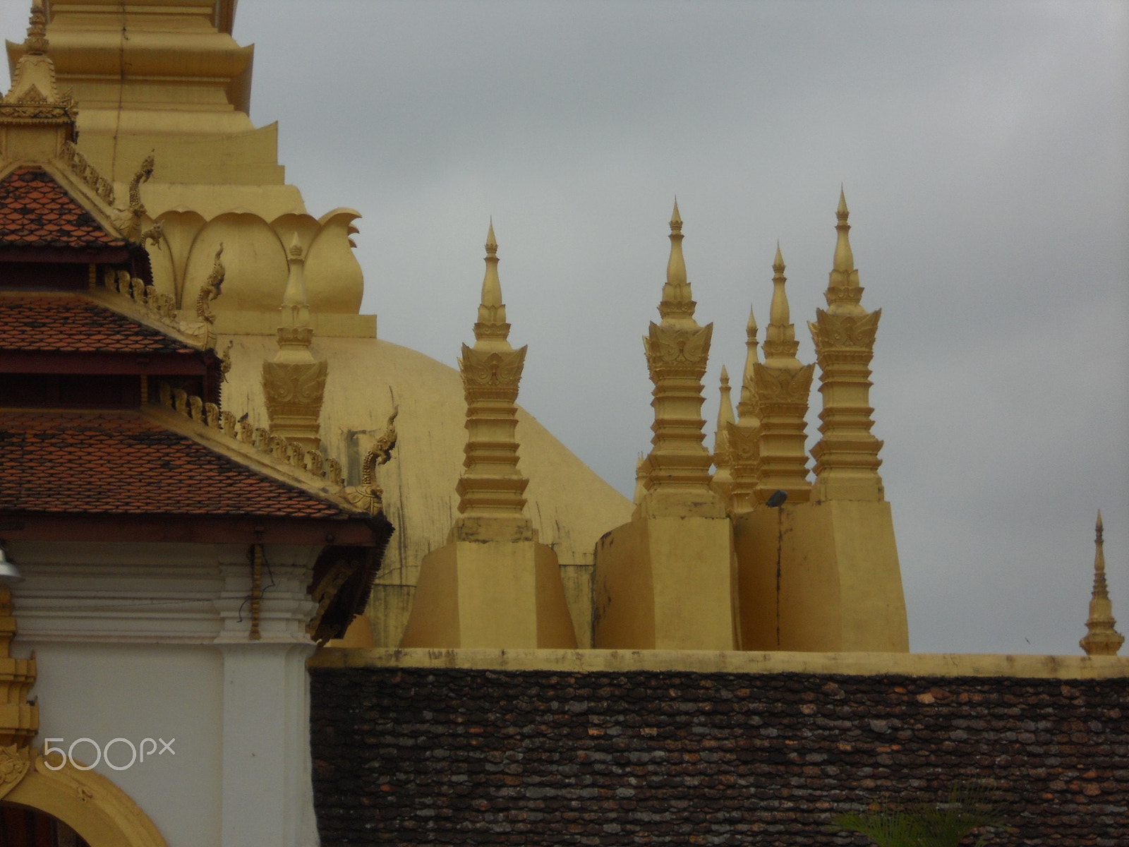 Nikon Coolpix S3000 sample photo. That luang (detail) photography