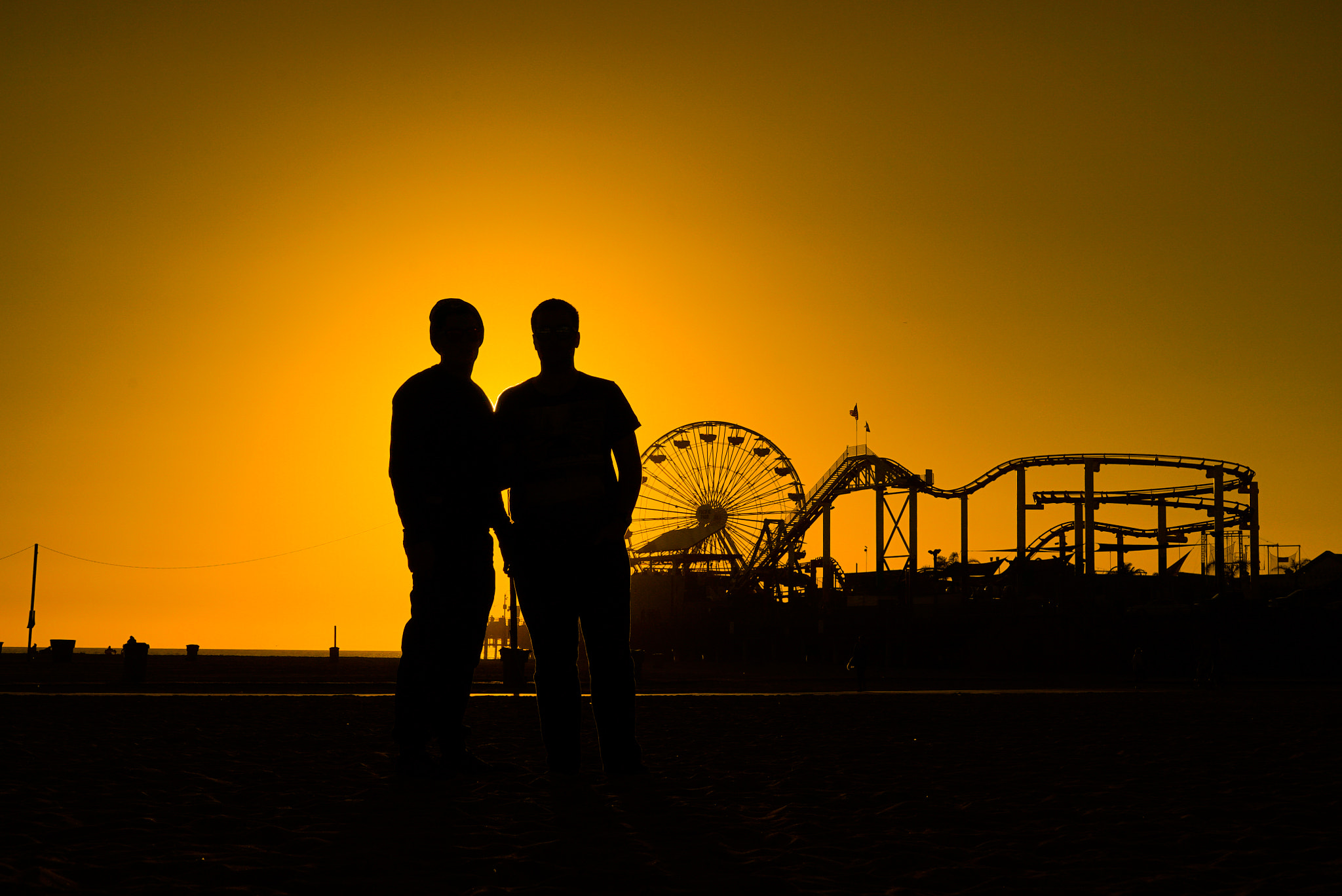 Sony a7S sample photo. Silhouette during sunset photography